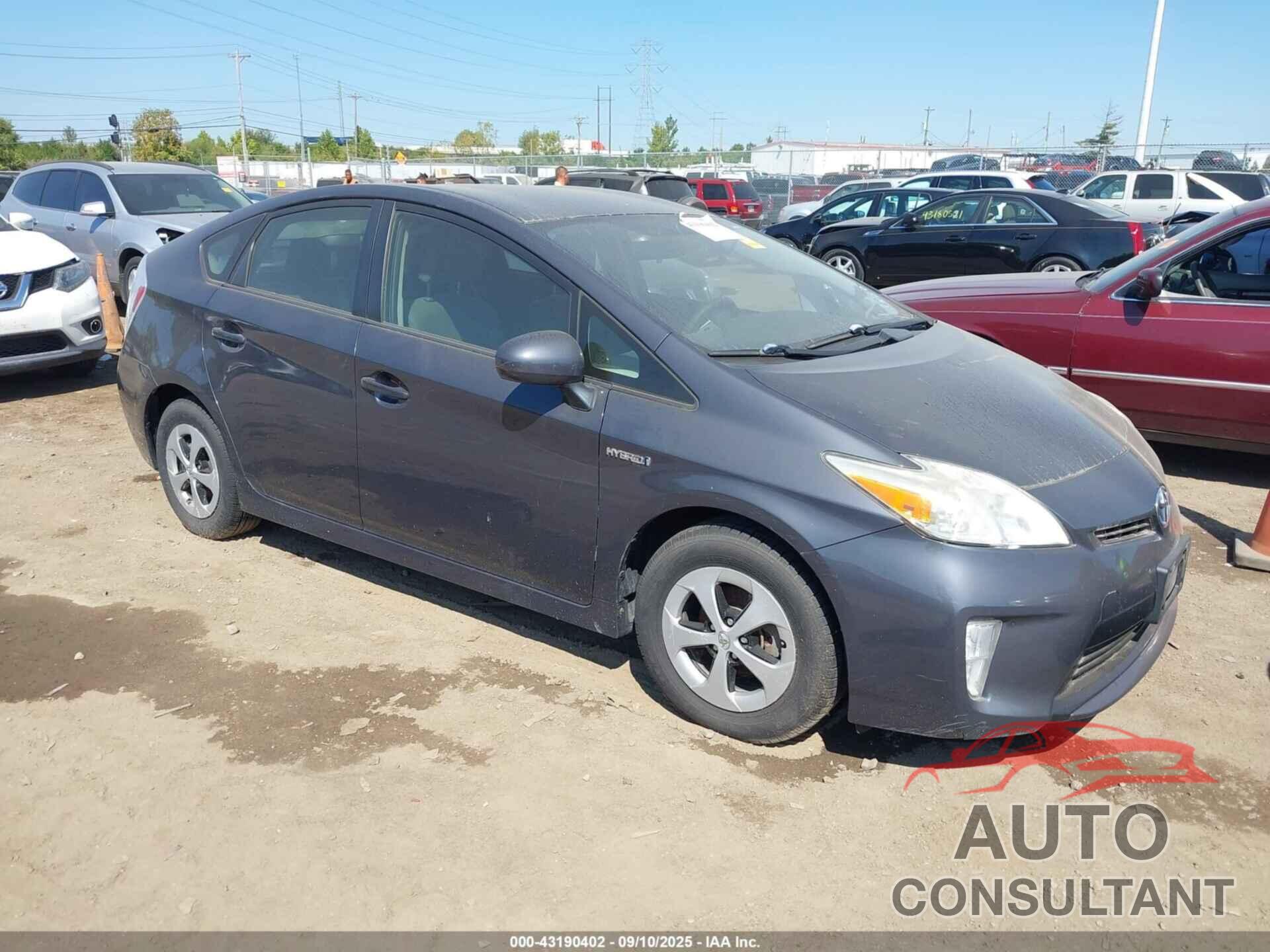 TOYOTA PRIUS 2013 - JTDKN3DU2D1633382