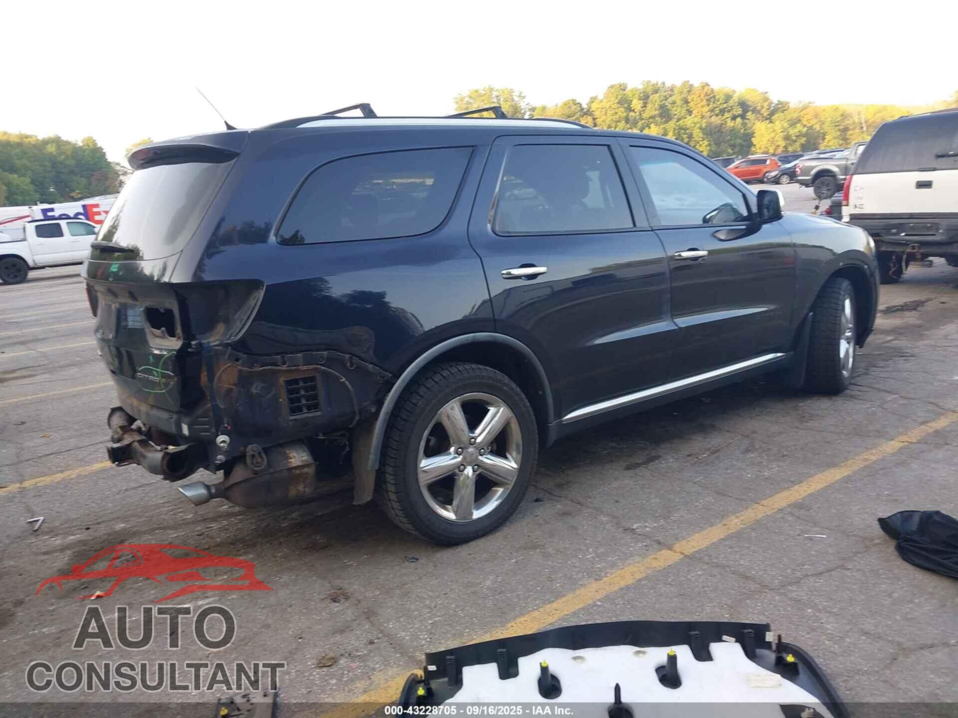 DODGE DURANGO 2011 - 1D4SE5GT6BC613767