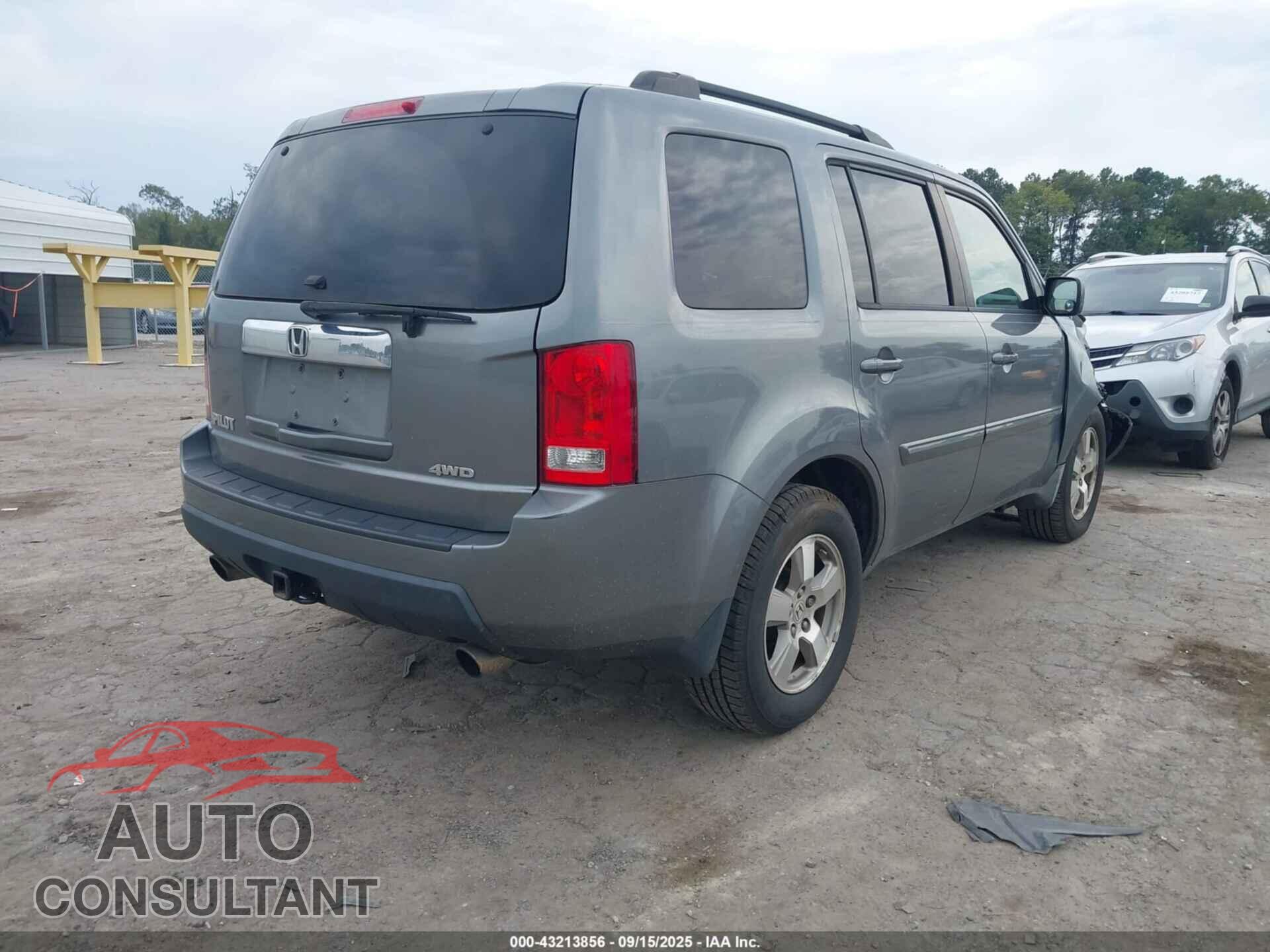 HONDA PILOT 2009 - 5FNYF48479B045192