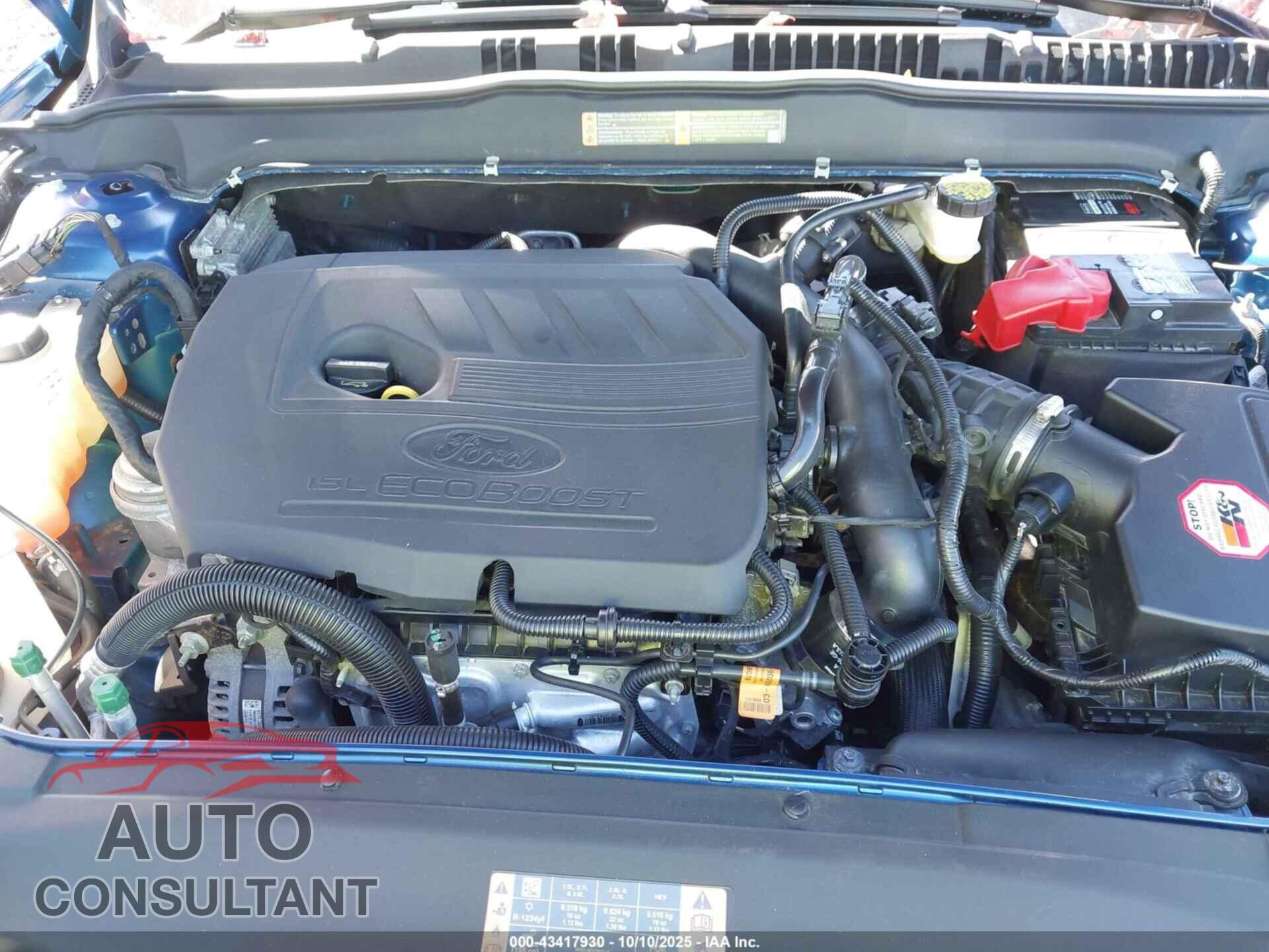 FORD FUSION 2017 - 3FA6P0HD3HR136458