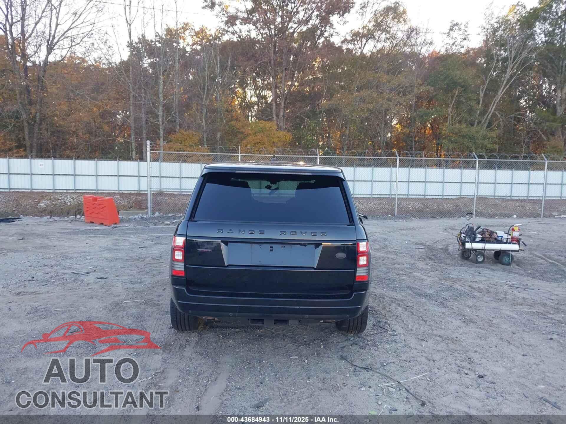 LAND ROVER RANGE ROVER 2017 - SALGV5FEXHA326774
