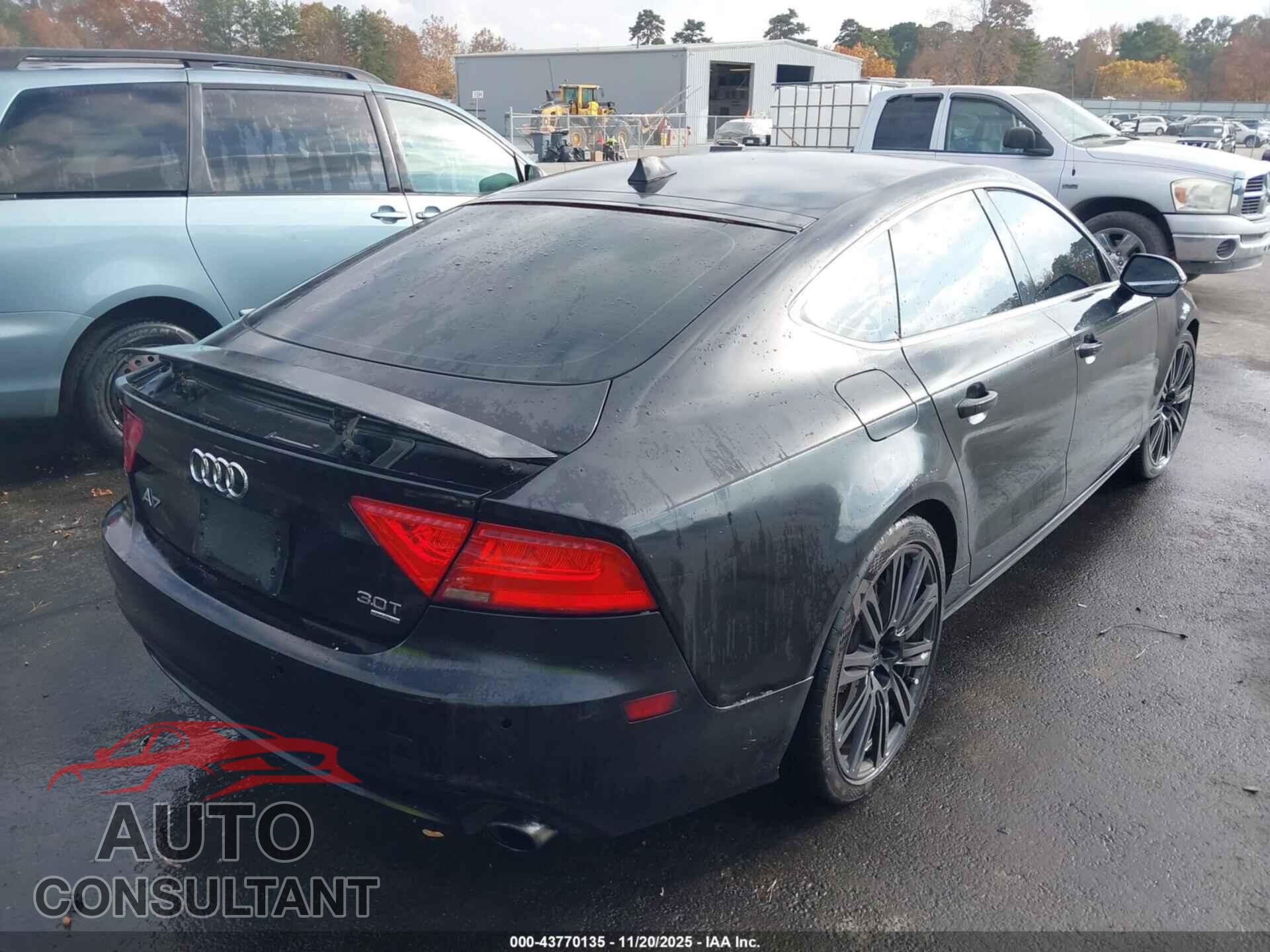 AUDI A7 2012 - WAUSGAFC5CN002133