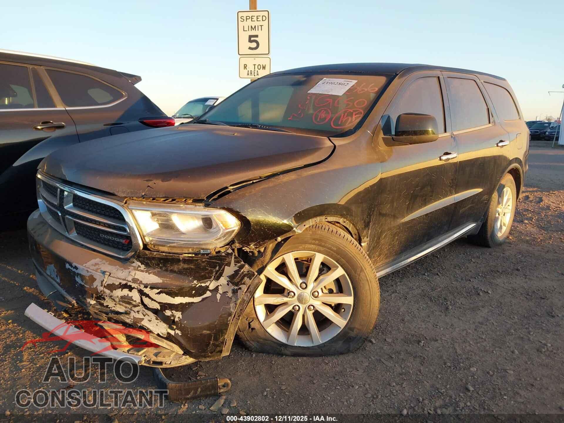 DODGE DURANGO 2015 - 1C4RDHAGXFC111815