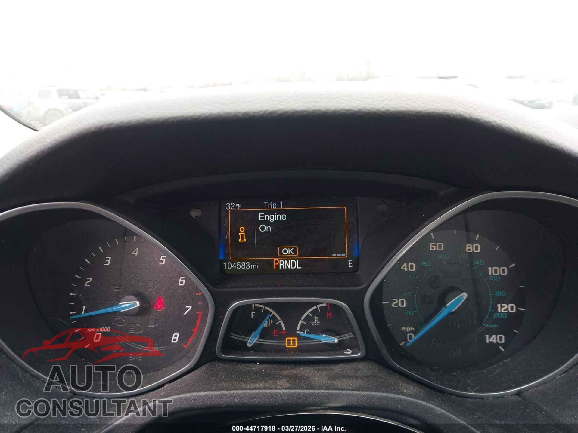 FORD FOCUS 2017 - 1FADP3F24HL260893