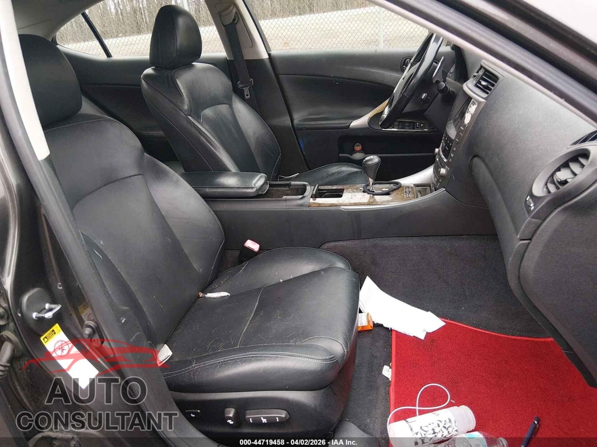 LEXUS IS 250 2009 - JTHCK262X92029923