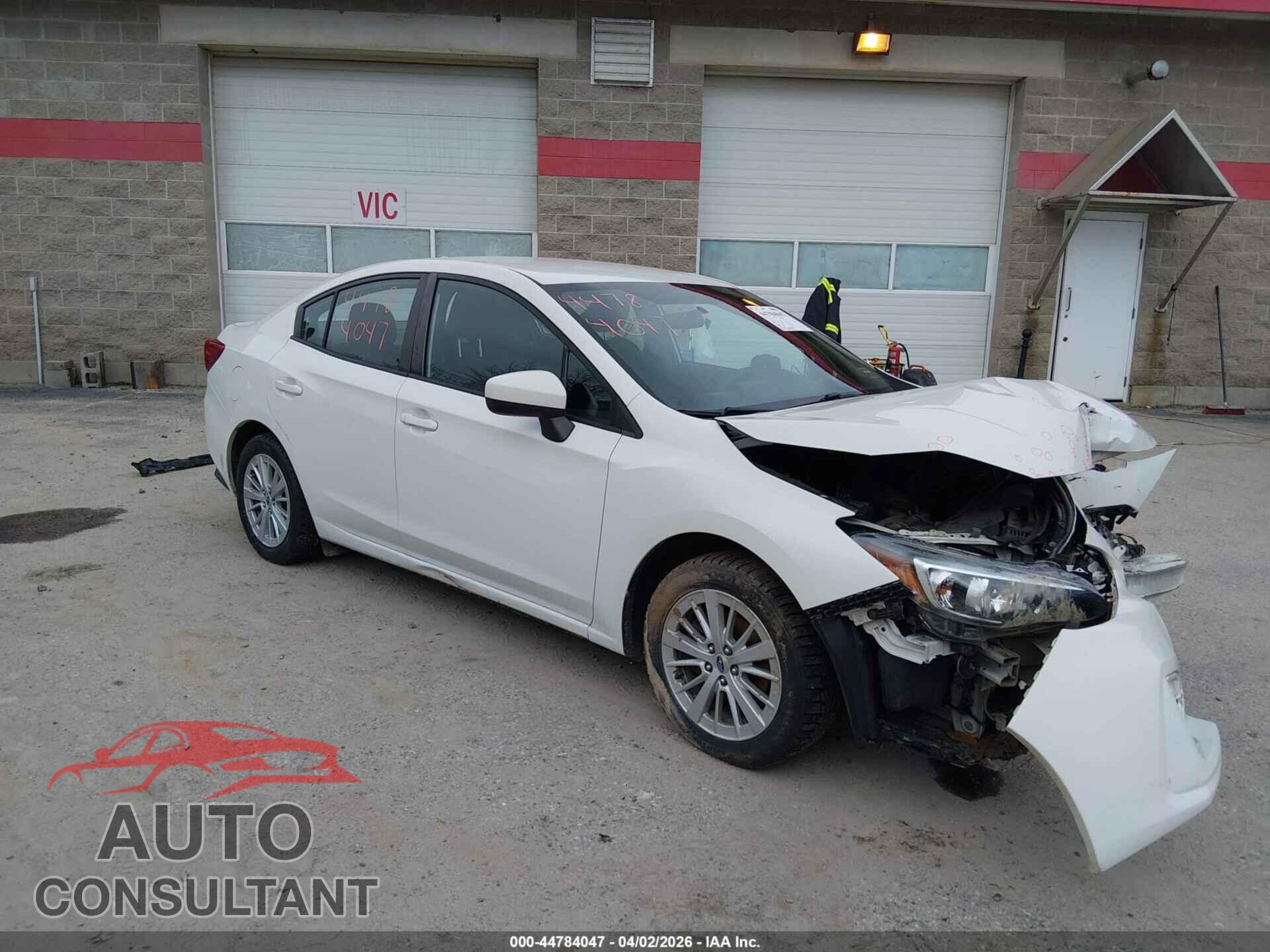 SUBARU IMPREZA 2017 - 4S3GKAB65H3616643