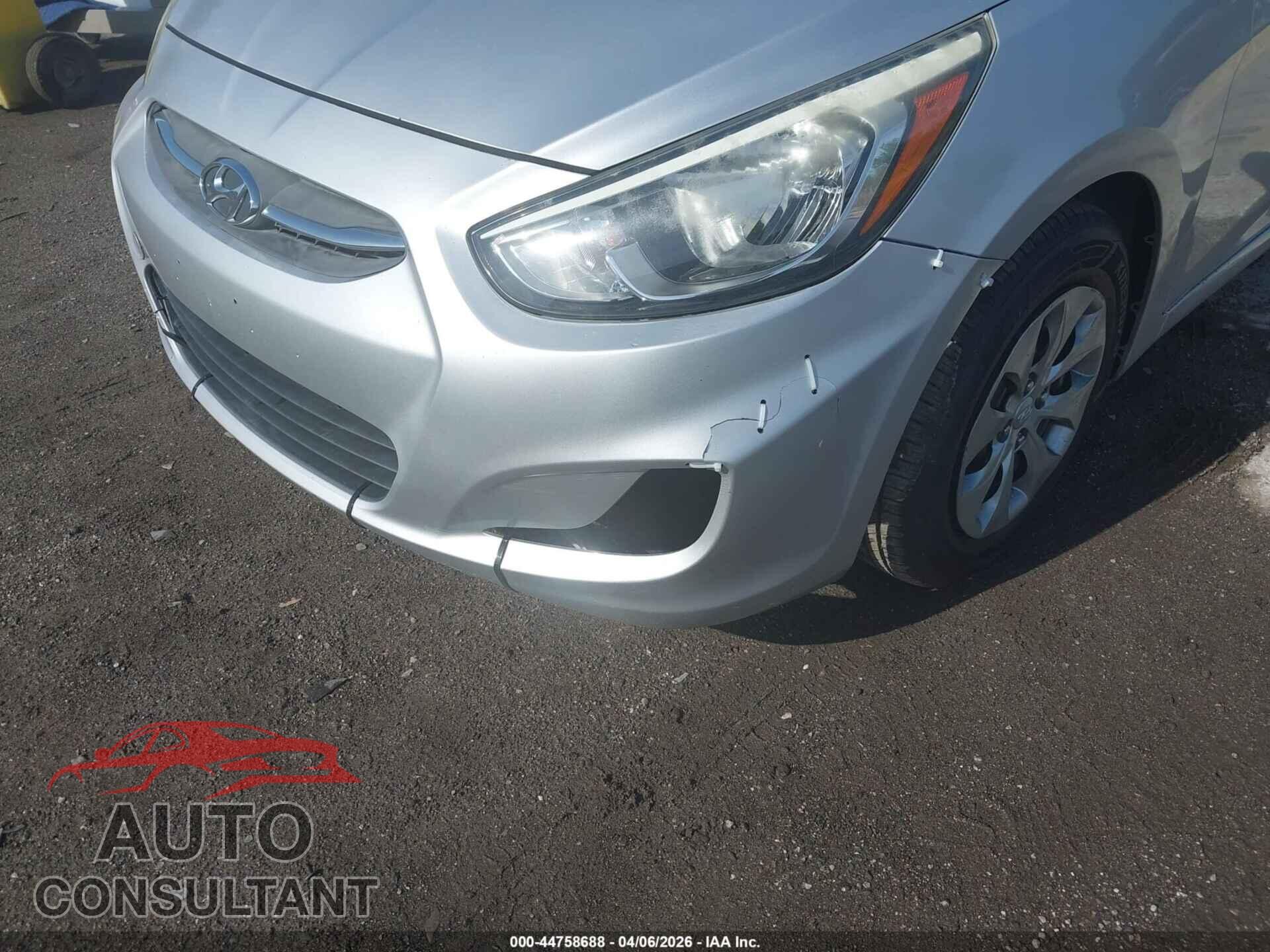 HYUNDAI ACCENT 2017 - KMHCT5AE5HU325674