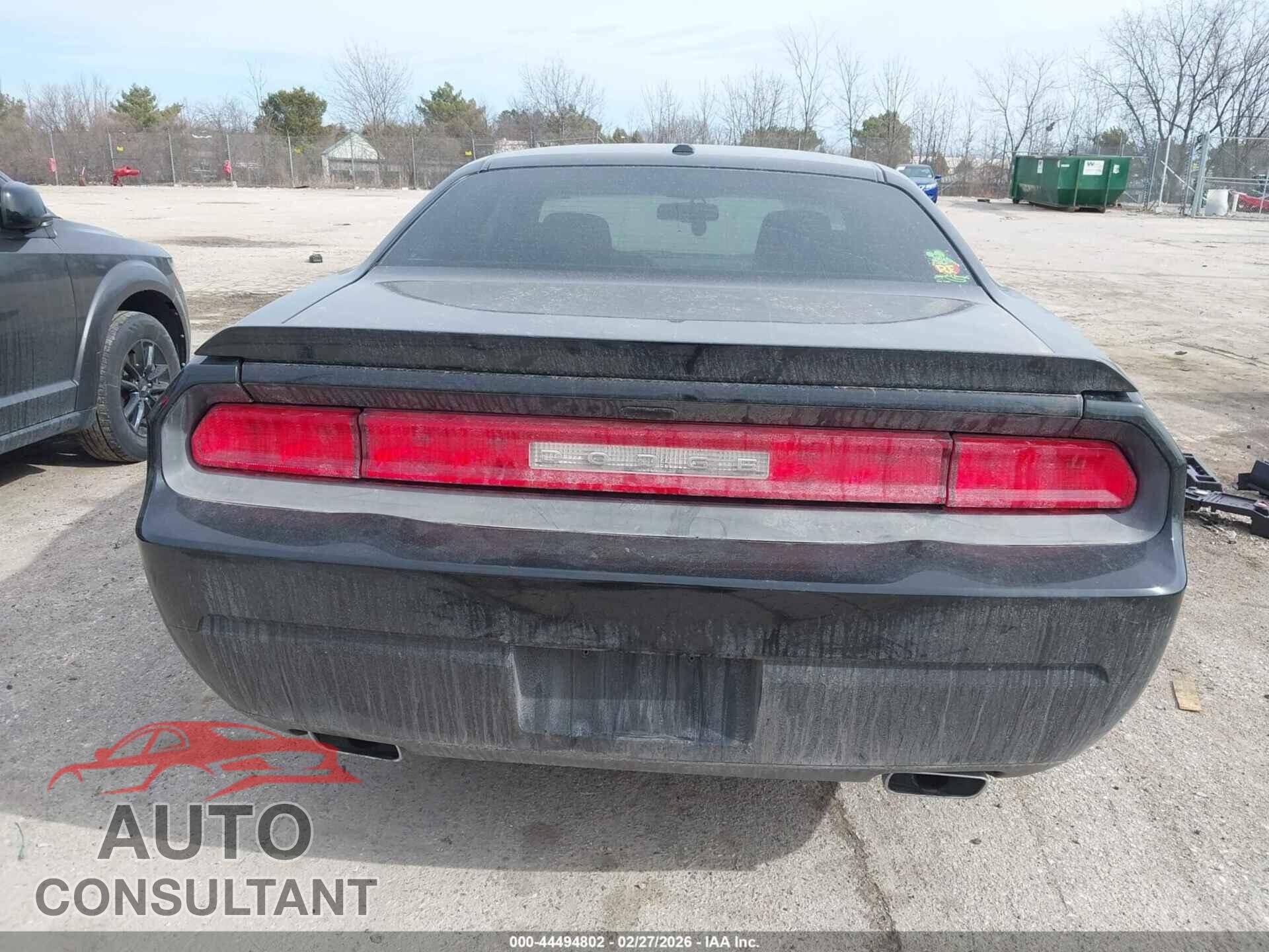 DODGE CHALLENGER 2012 - 2C3CDYBT1CH246664