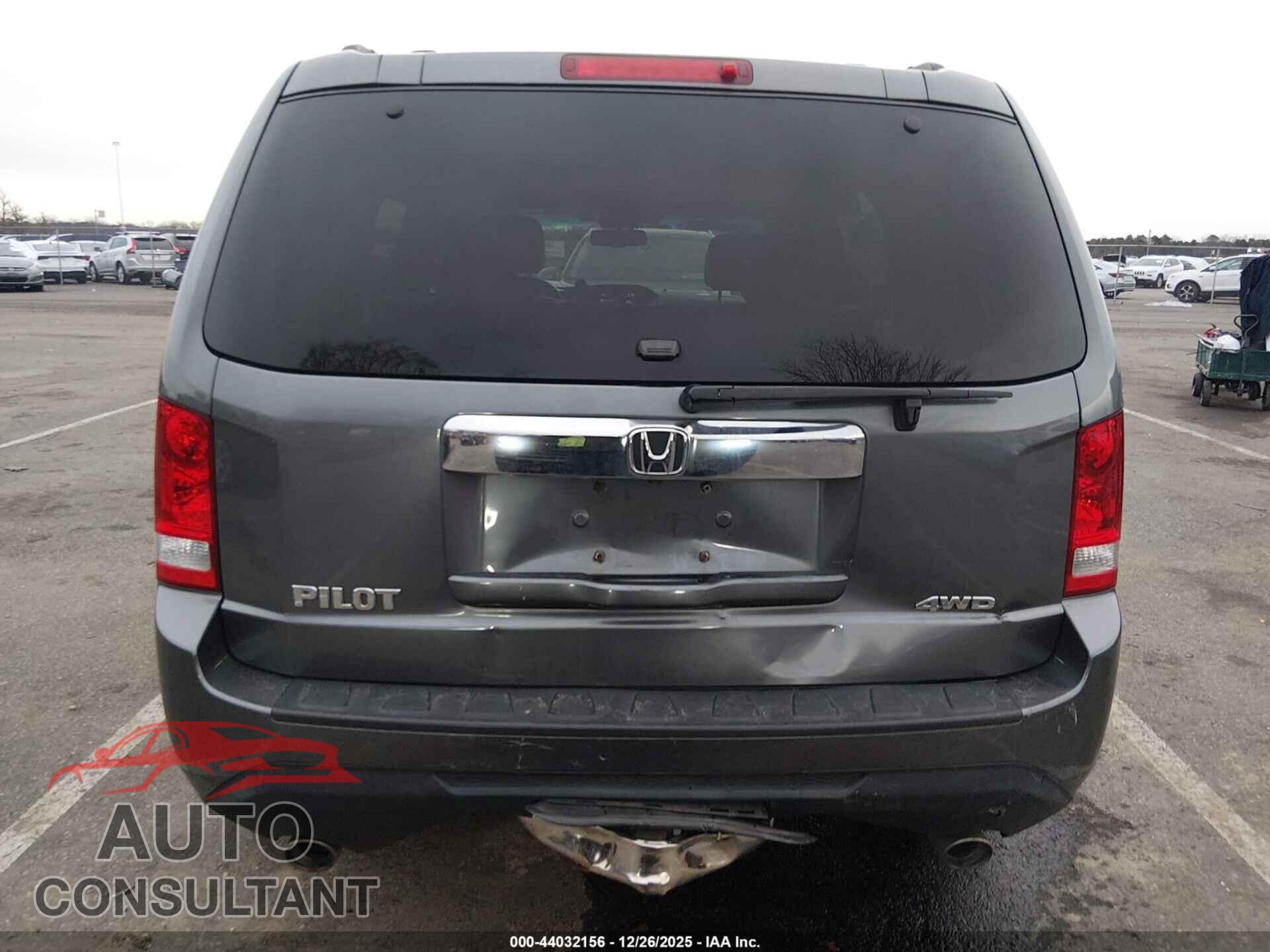 HONDA PILOT 2012 - 5FNYF4H56CB035124