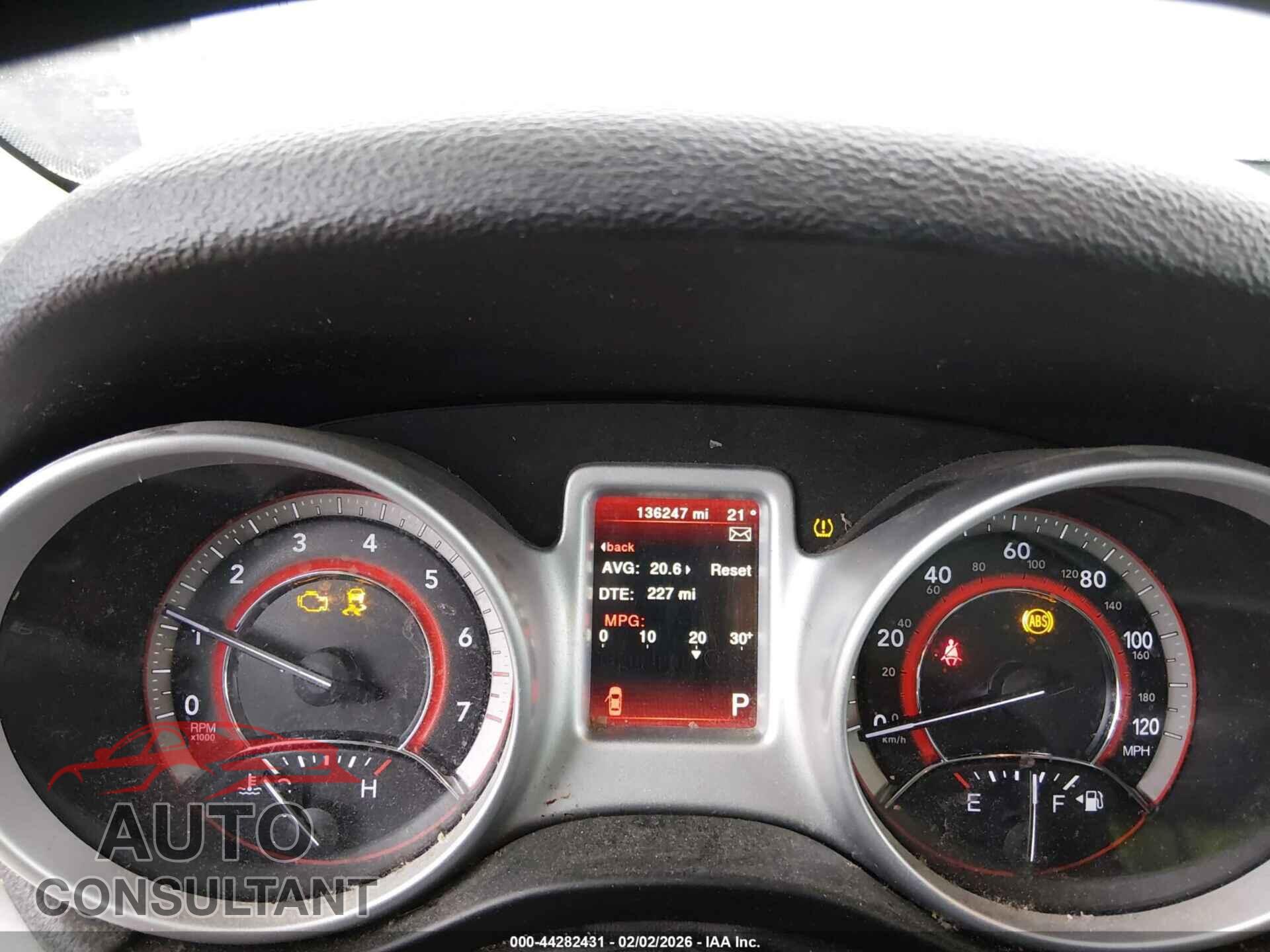 DODGE JOURNEY 2017 - 3C4PDCBG0HT510216