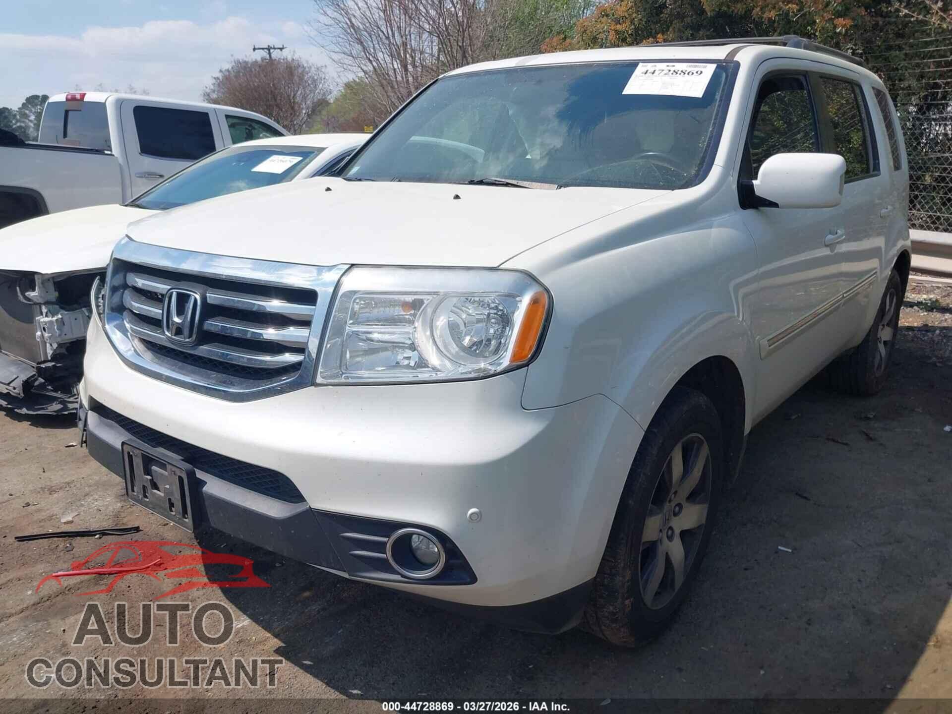 HONDA PILOT 2014 - 5FNYF3H99EB010007