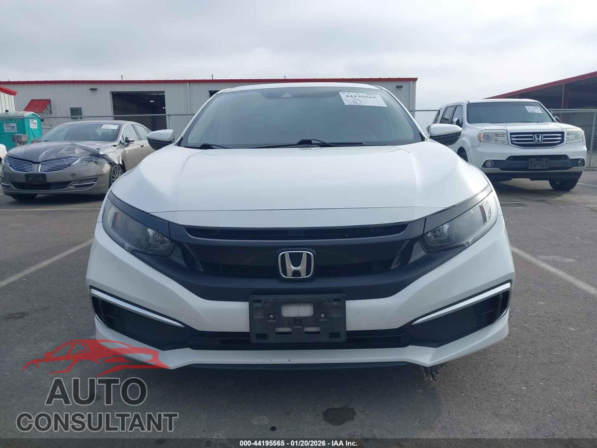 HONDA CIVIC 2019 - 2HGFC2F66KH592268