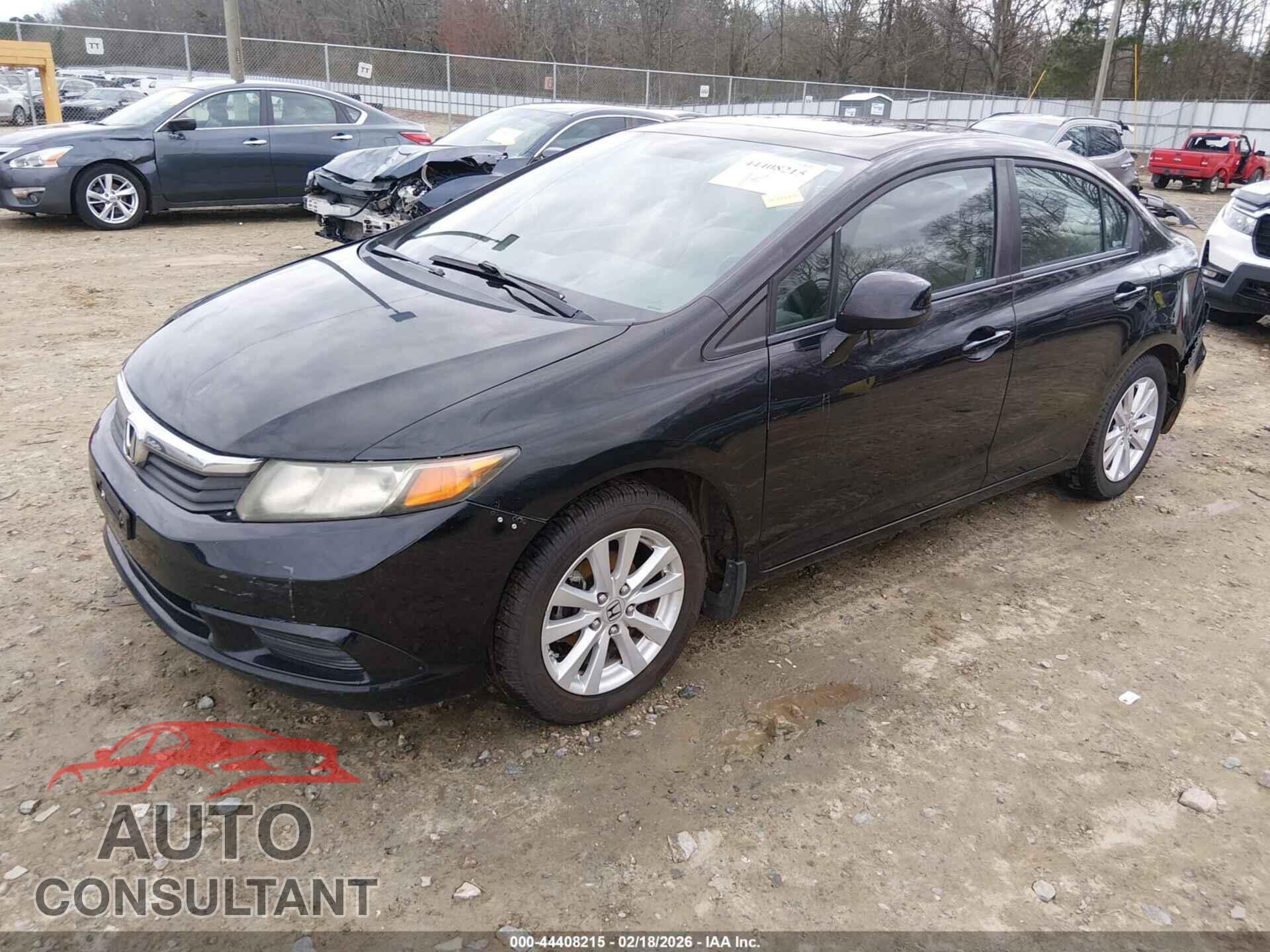 HONDA CIVIC 2012 - 19XFB2F83CE088549