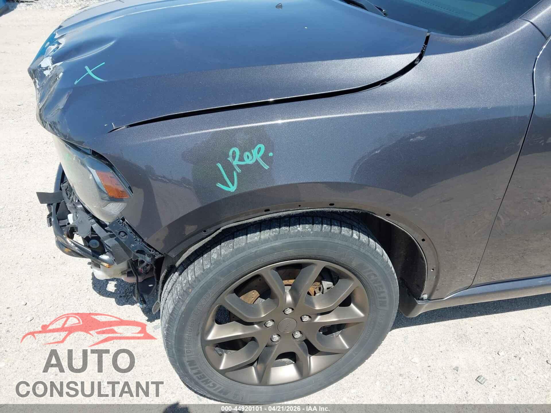 DODGE DURANGO 2017 - 1C4SDJCT4HC703930