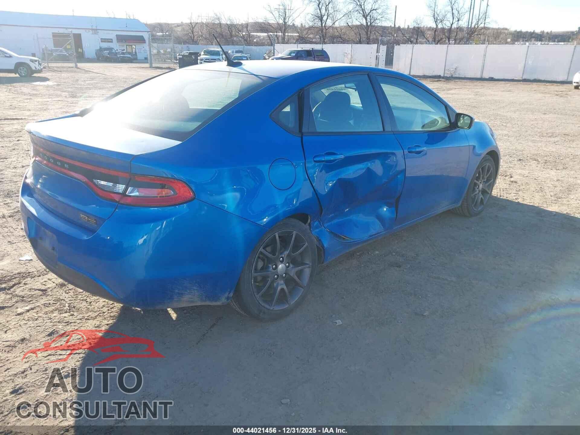 DODGE DART 2015 - 1C3CDFAA3FD368903