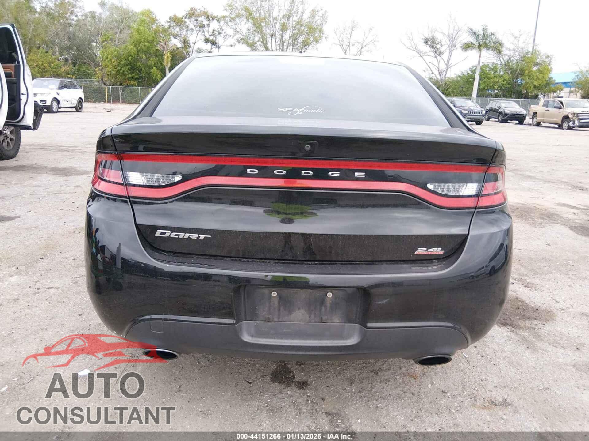 DODGE DART 2014 - 1C3CDFBB9ED799705