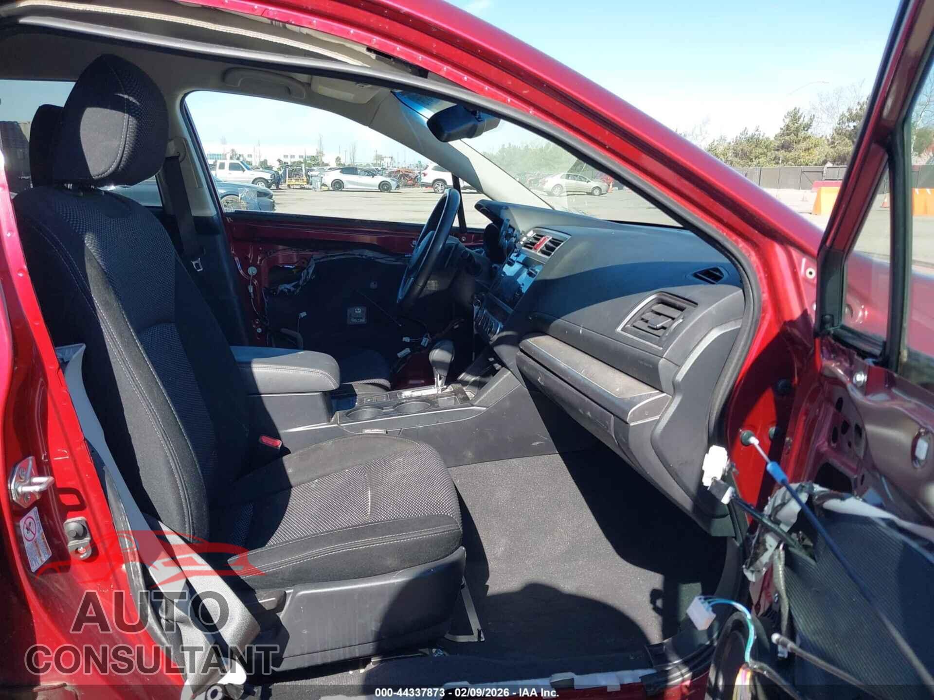 SUBARU OUTBACK 2016 - 4S4BSACC7G3247812