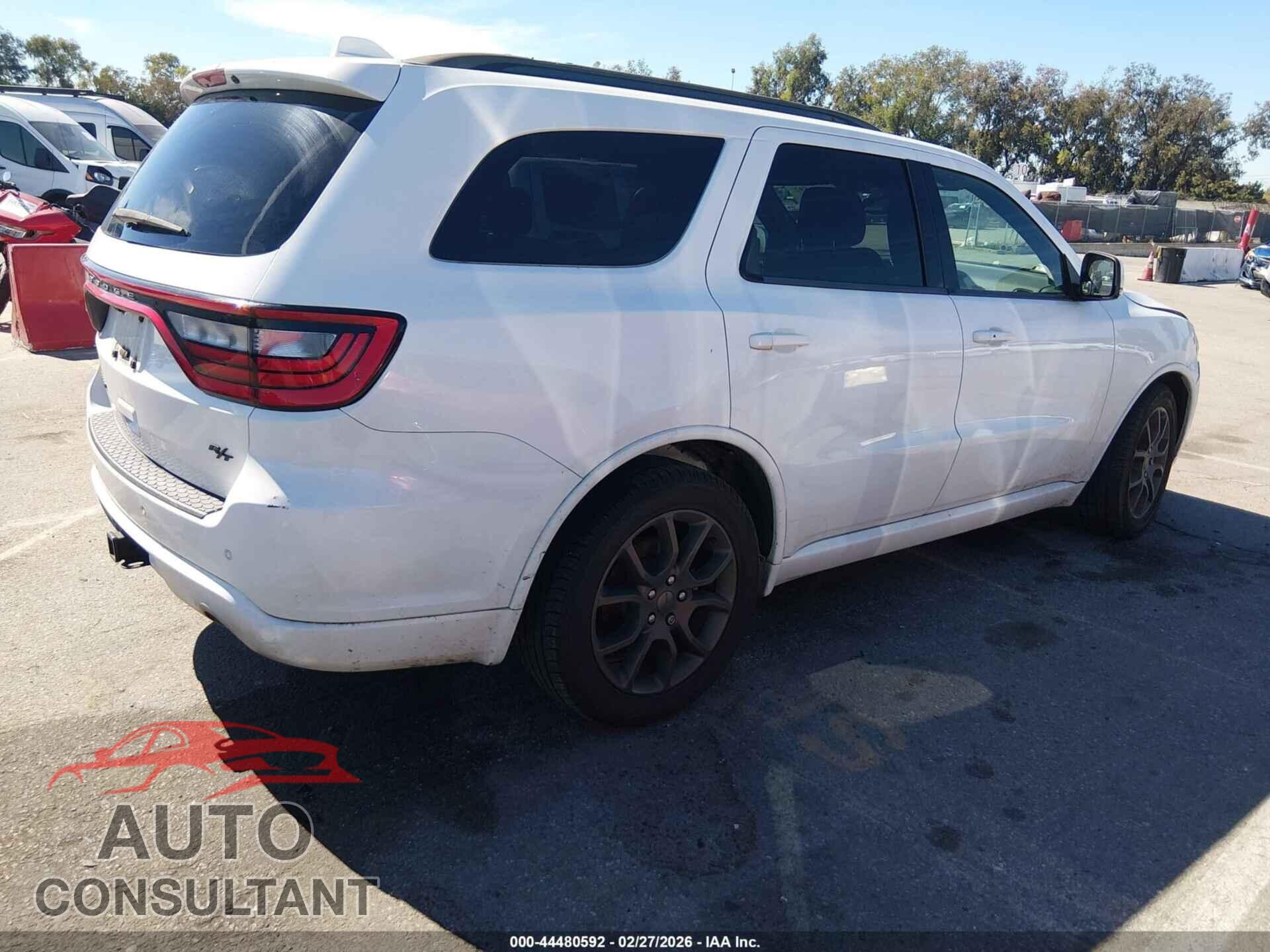 DODGE DURANGO 2017 - 1C4SDJCTXHC653177