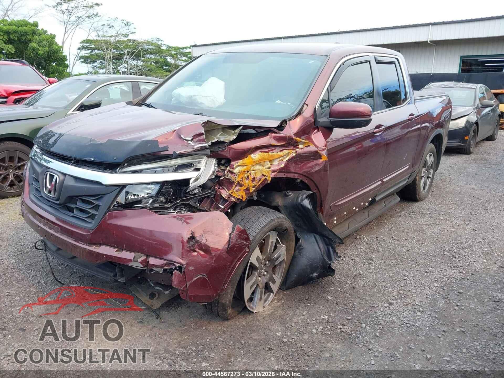 HONDA RIDGELINE 2017 - 5FPYK3F57HB006013