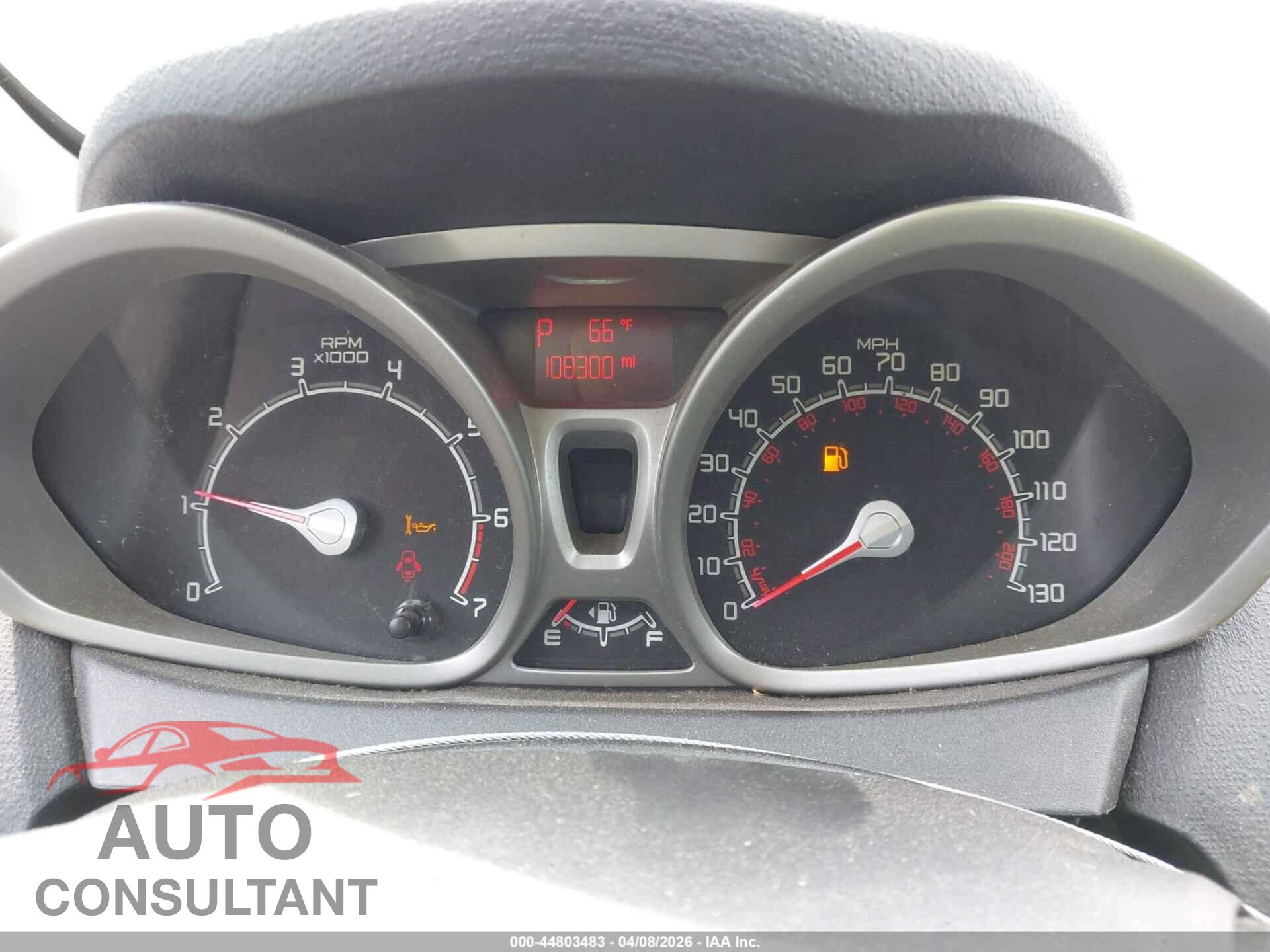 FORD FIESTA 2012 - 3FADP4EJ5CM156953