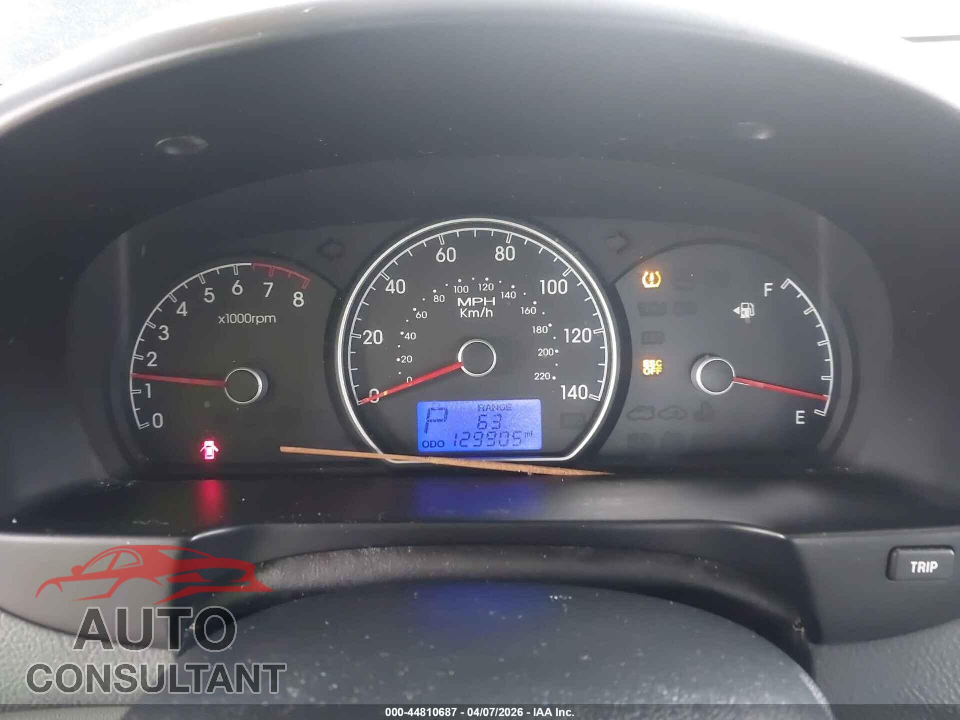 HYUNDAI ELANTRA 2010 - KMHDU4AD8AU108564