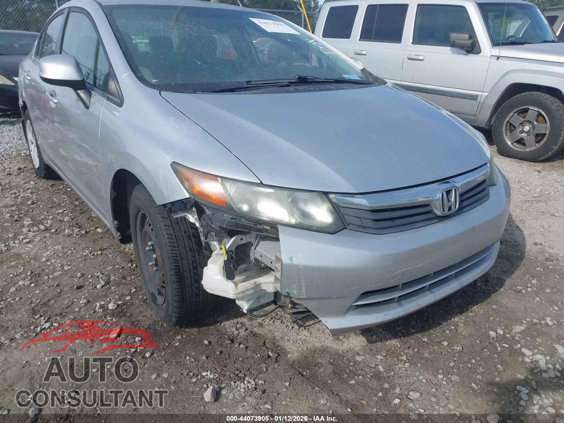HONDA CIVIC 2012 - 19XFB2F53CE036697