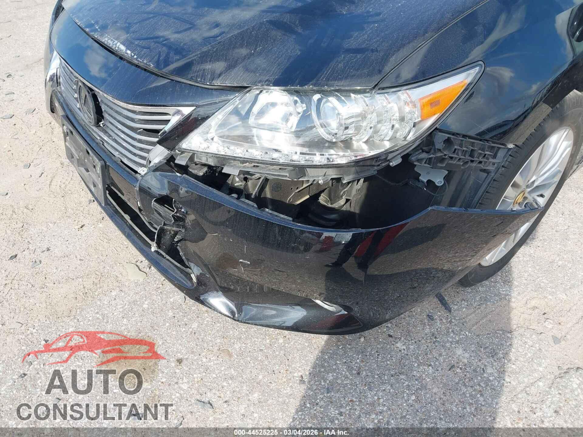LEXUS ES 350 2013 - JTHBK1GG1D2005261
