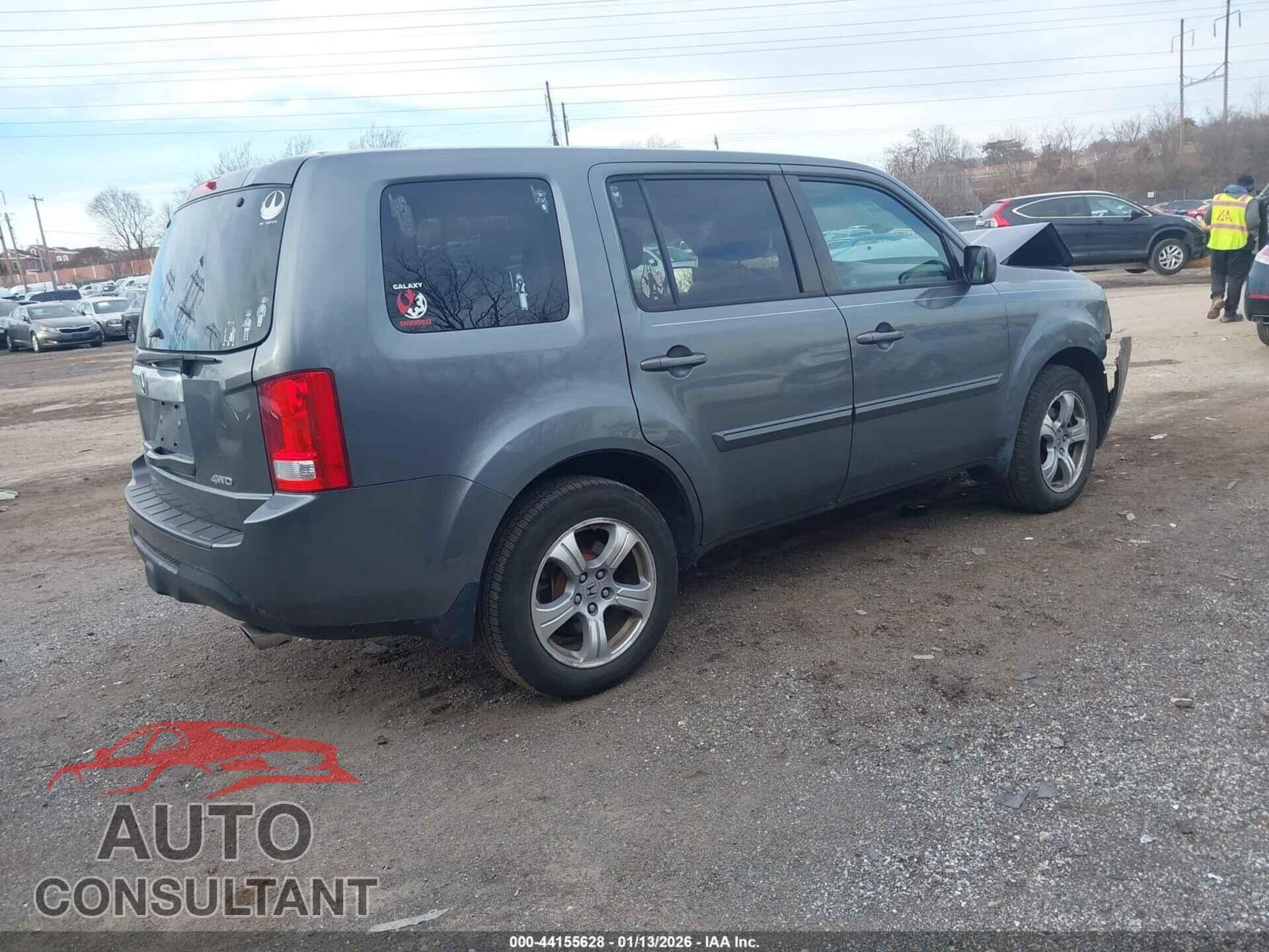 HONDA PILOT 2012 - 5FNYF4H66CB025346