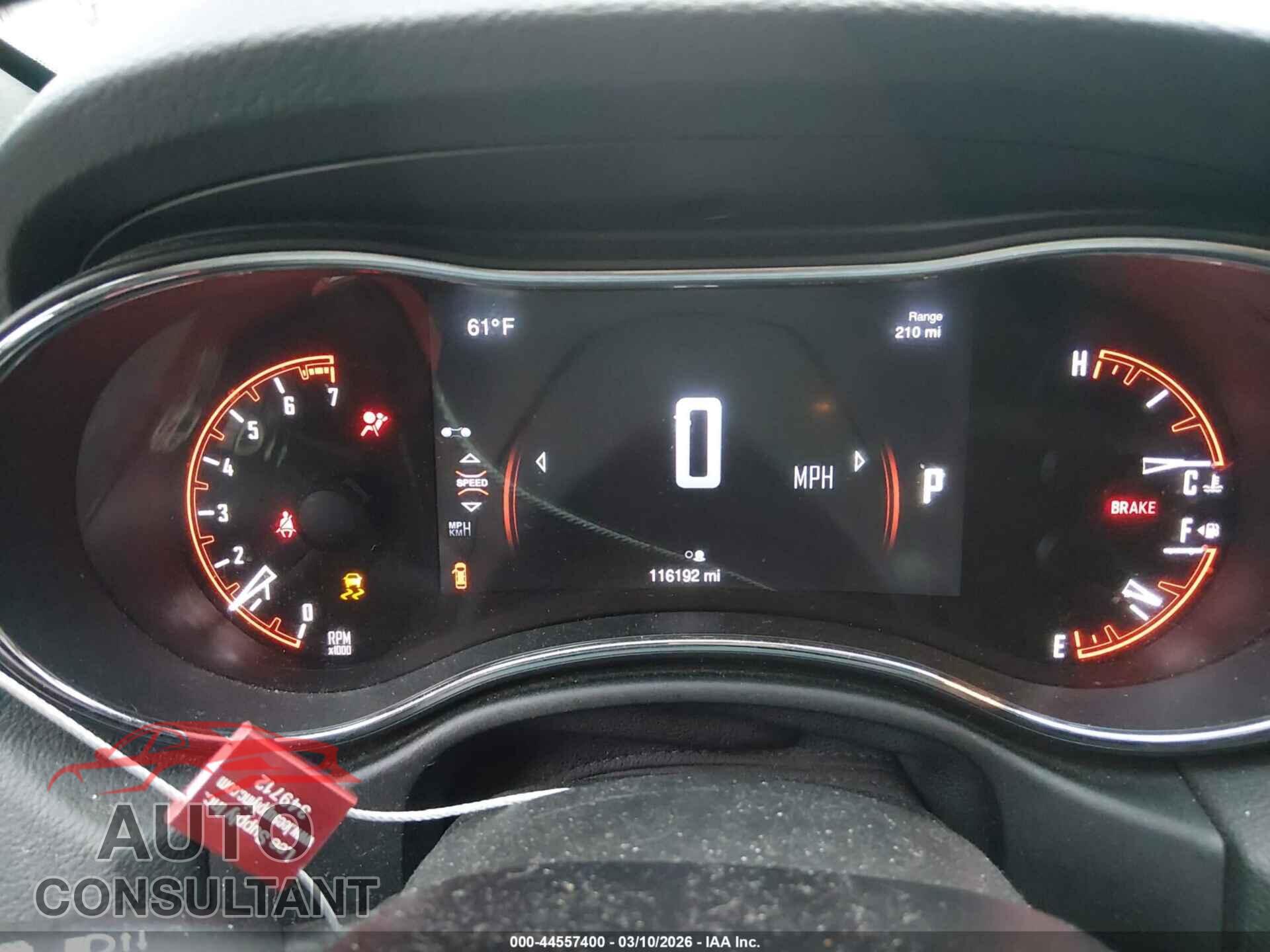 DODGE DURANGO 2015 - 1C4RDJAG2FC194969