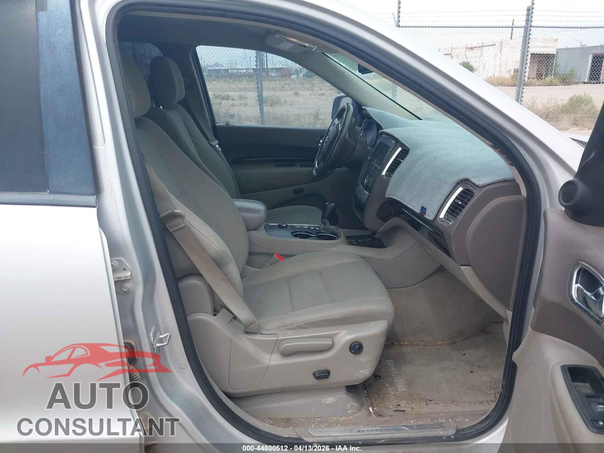 DODGE DURANGO 2011 - 1D4SE4GTXBC624104