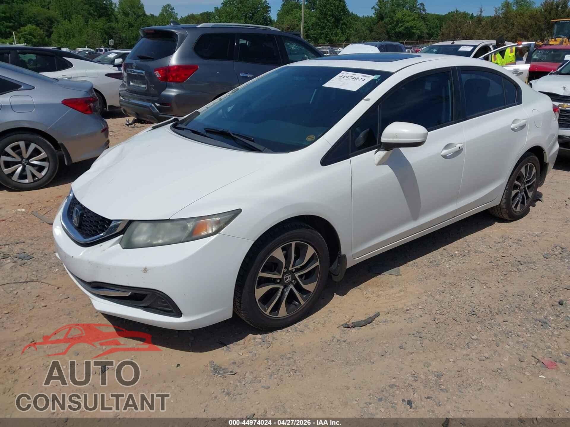 HONDA CIVIC 2014 - 19XFB2F84EE043977