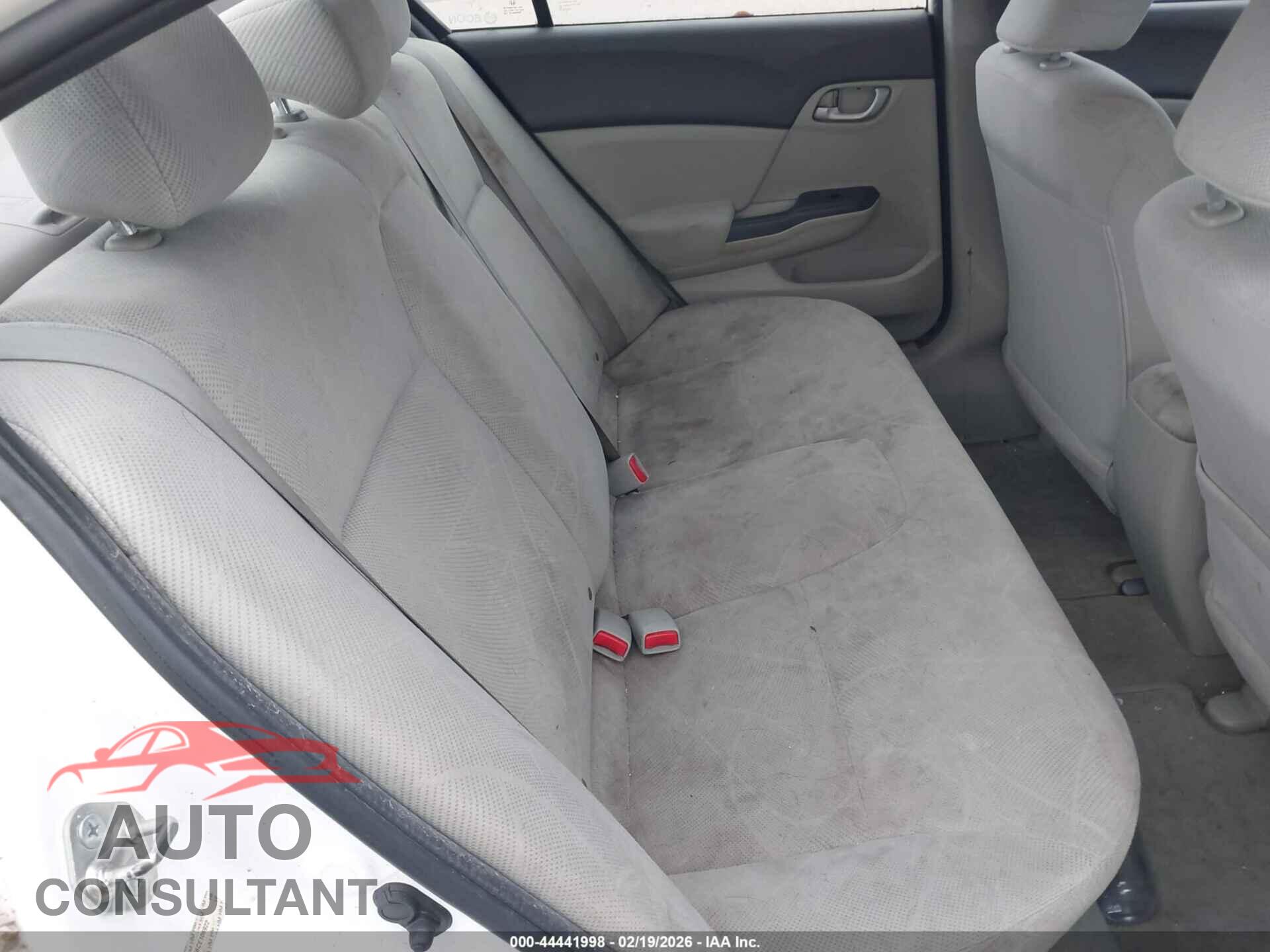 HONDA CIVIC 2012 - 19XFB2F56CE106922