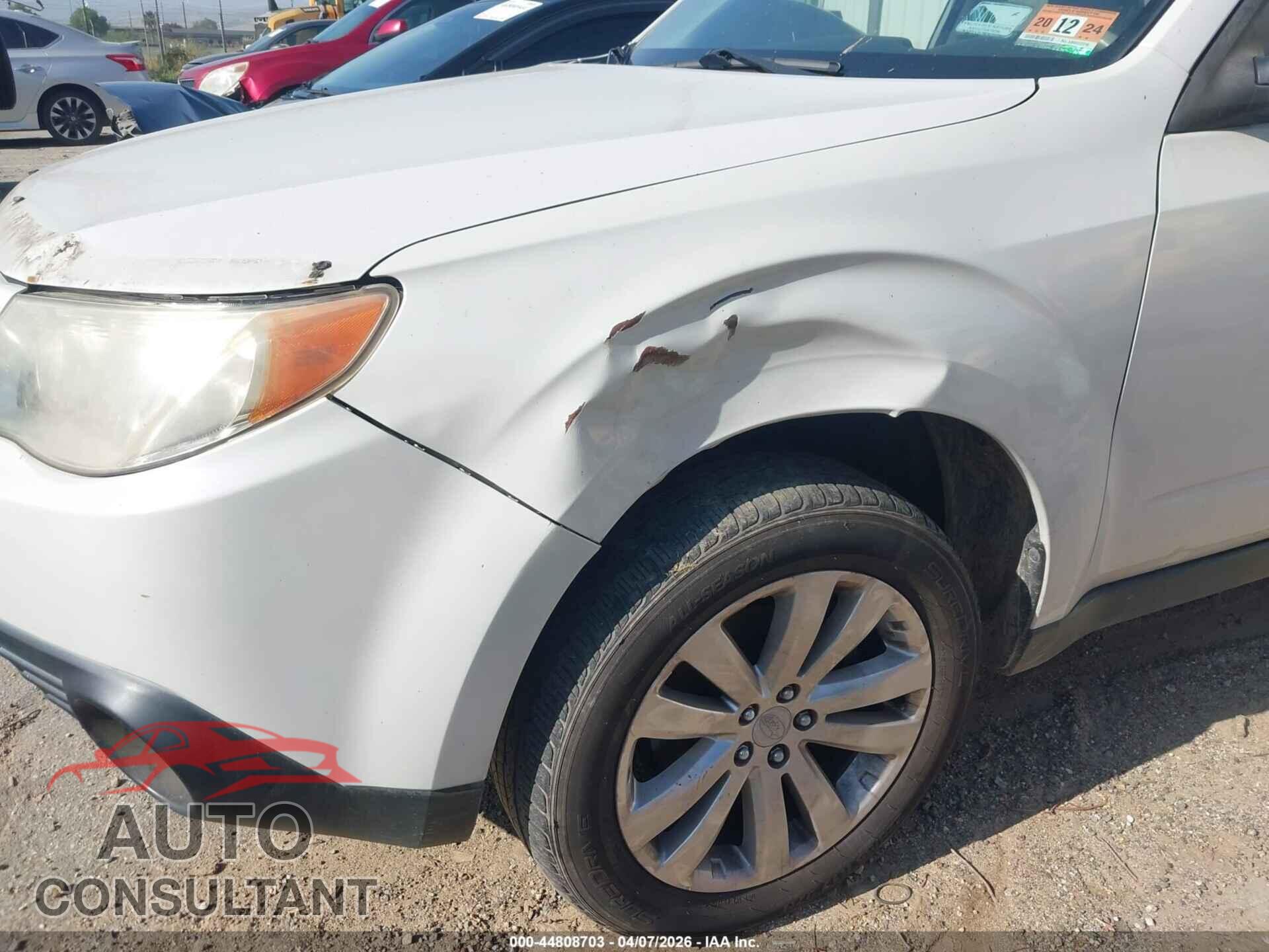 SUBARU FORESTER 2012 - JF2SHADC2CH414836