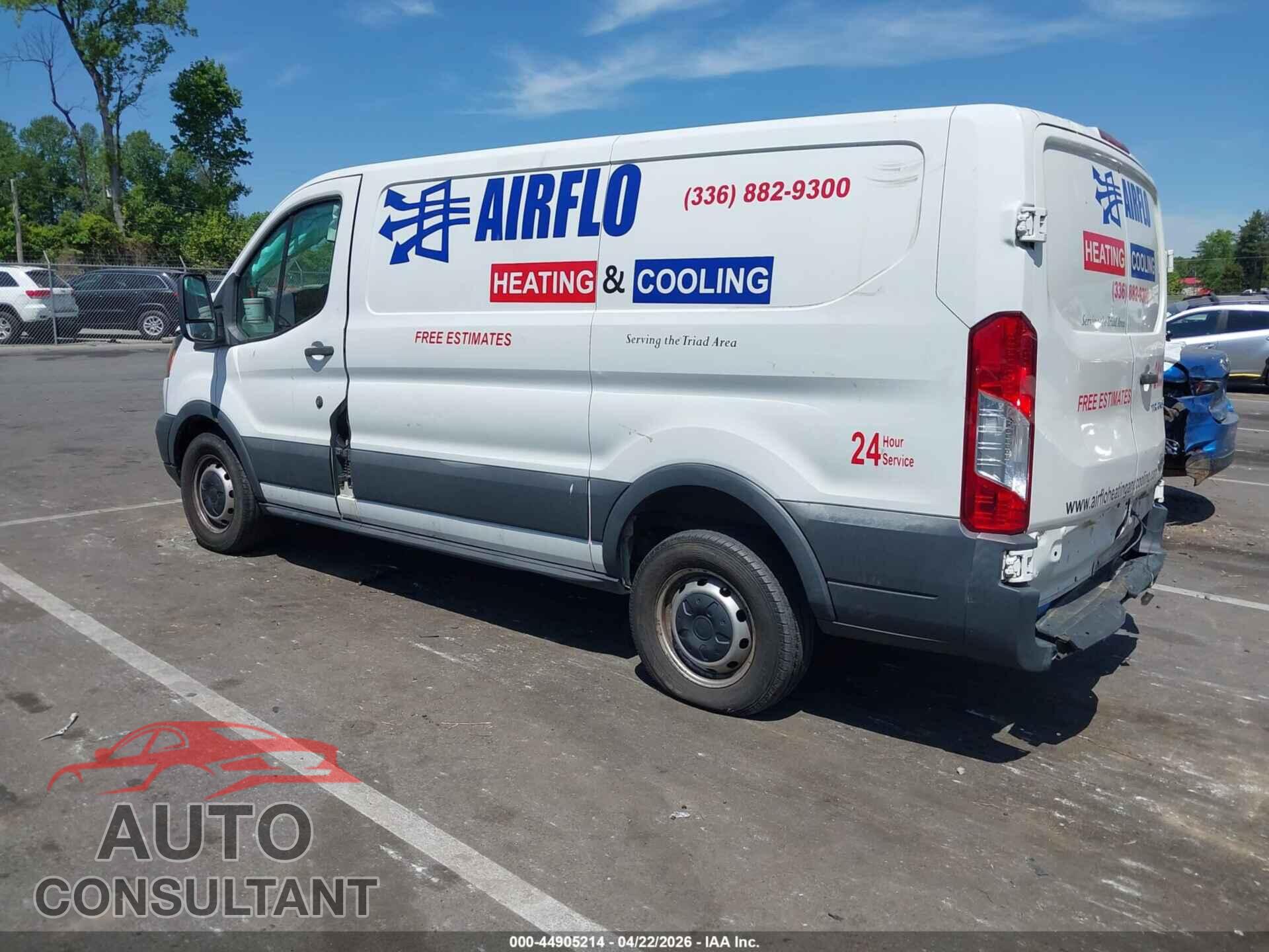 FORD TRANSIT-150 2016 - 1FTYE1YM9GKA93049