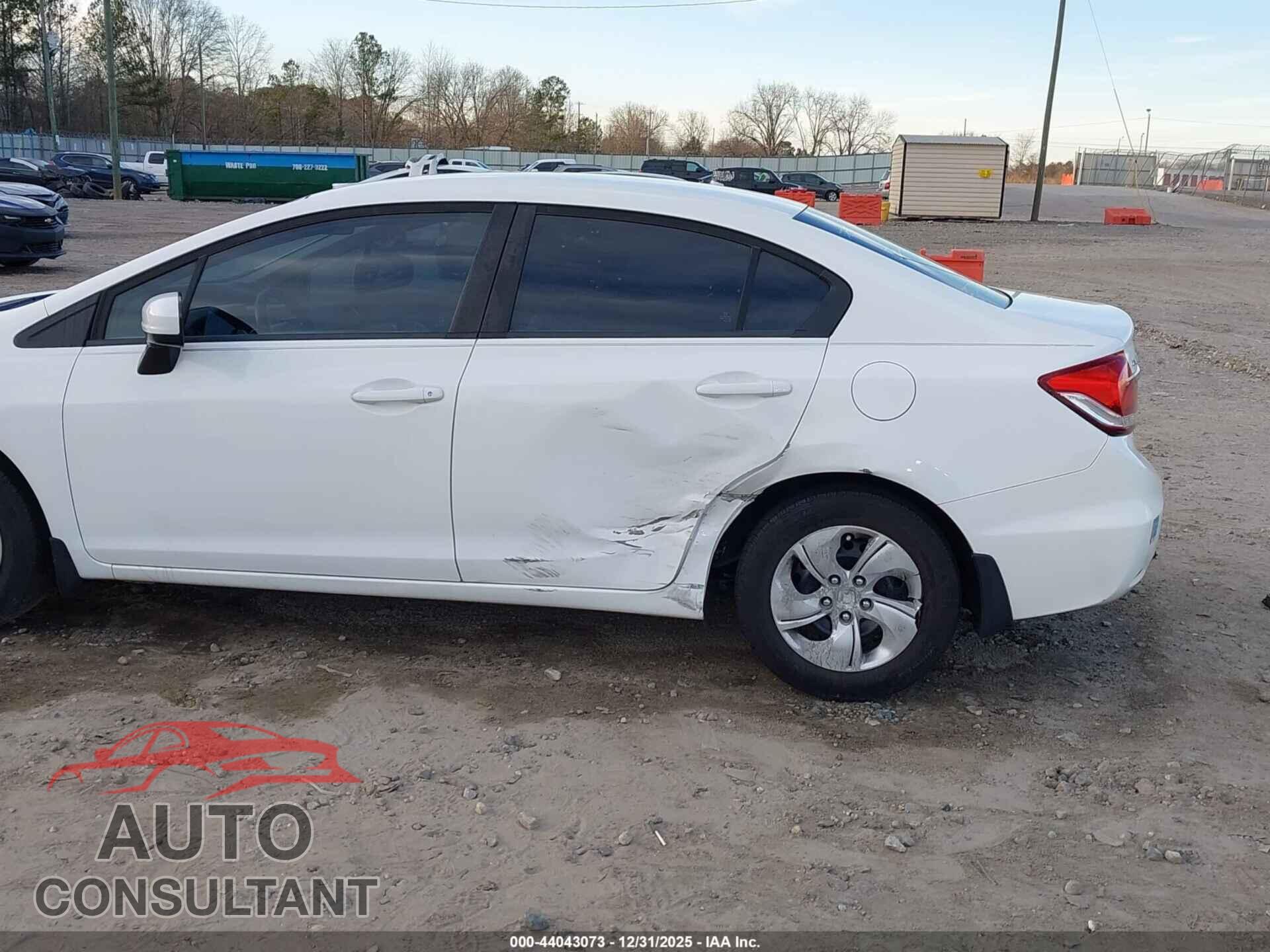 HONDA CIVIC 2014 - 19XFB2F59EE033872