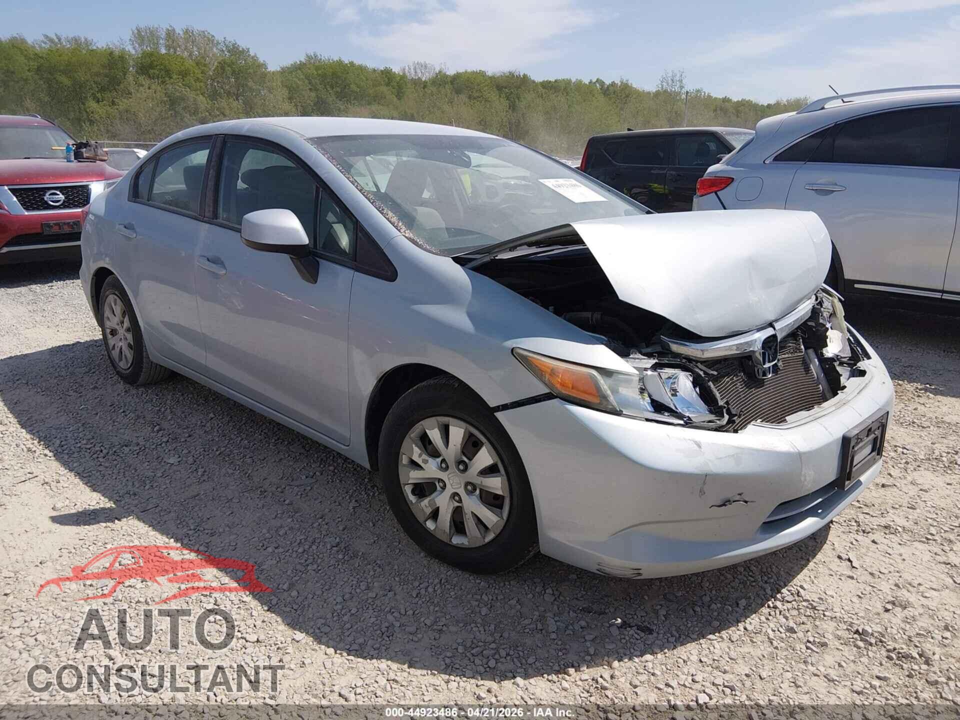 HONDA CIVIC 2012 - 19XFB2F55CE089479