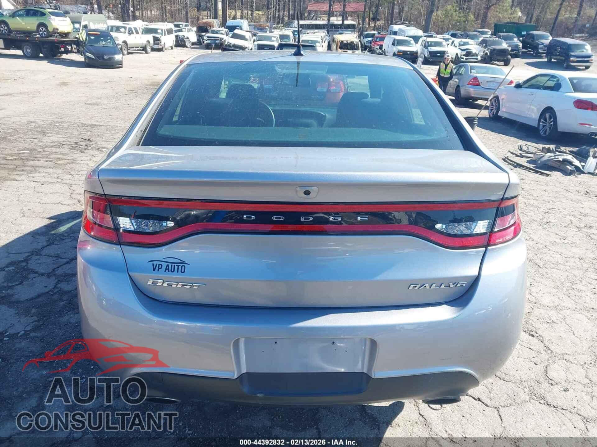 DODGE DART 2015 - 1C3CDFBB0FD362533