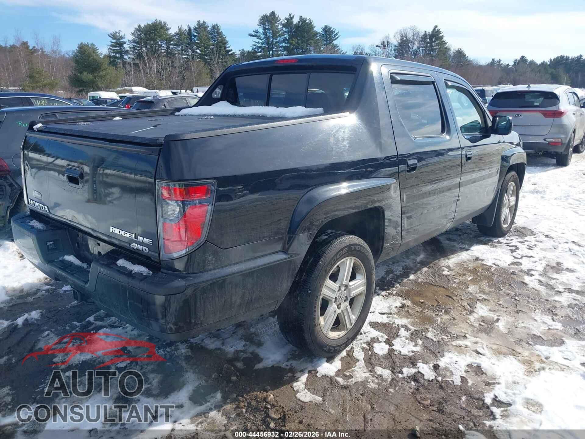 HONDA RIDGELINE 2012 - 5FPYK1F52CB455189