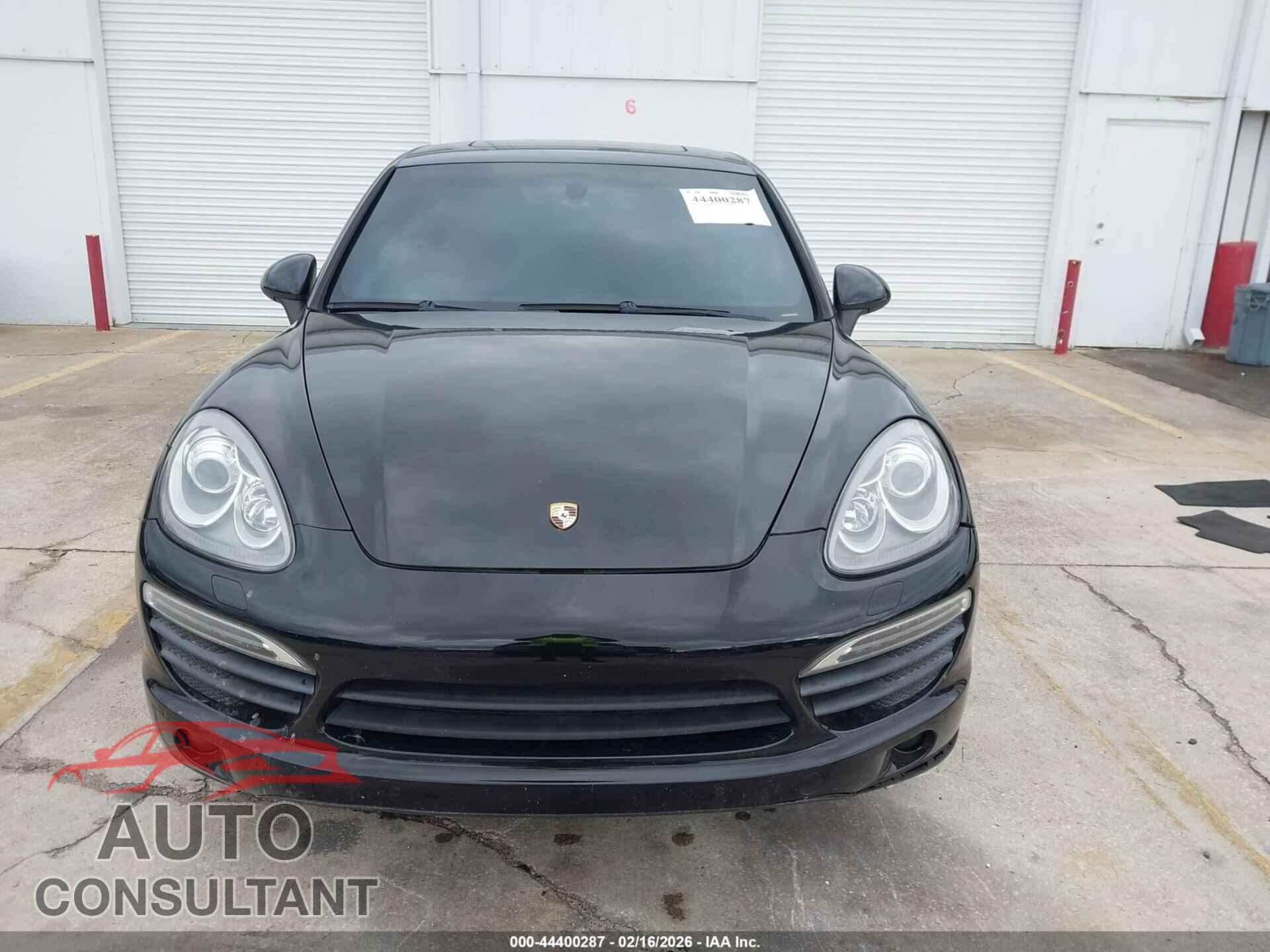 PORSCHE CAYENNE 2013 - WP1AB2A26DLA85326