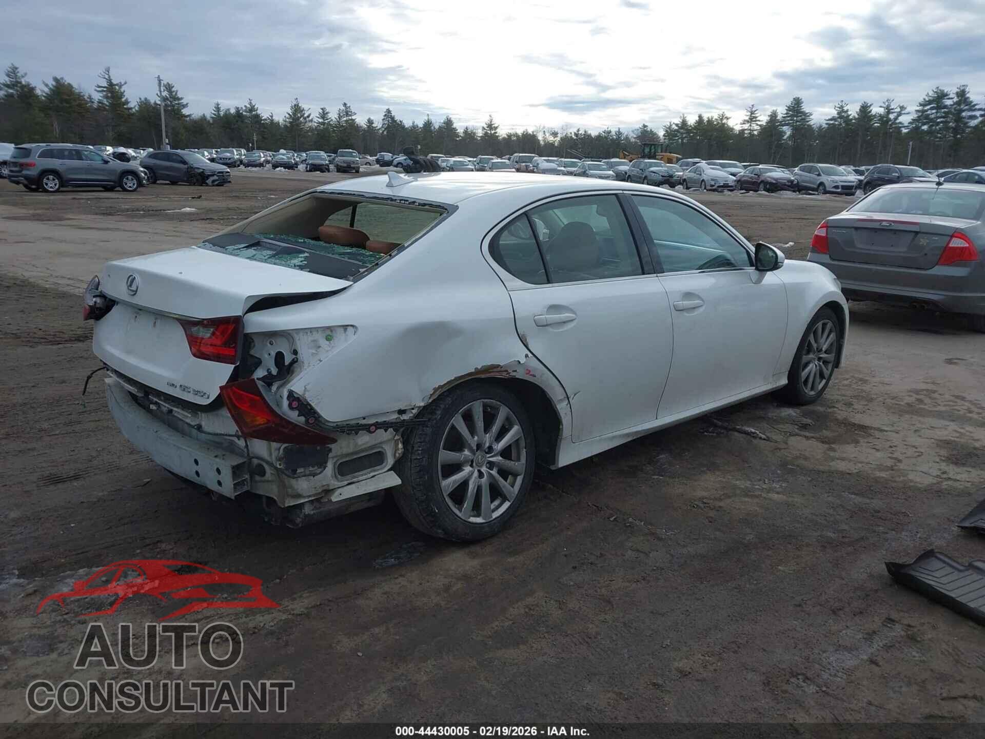 LEXUS GS 350 2013 - JTHCE1BL4D5009593