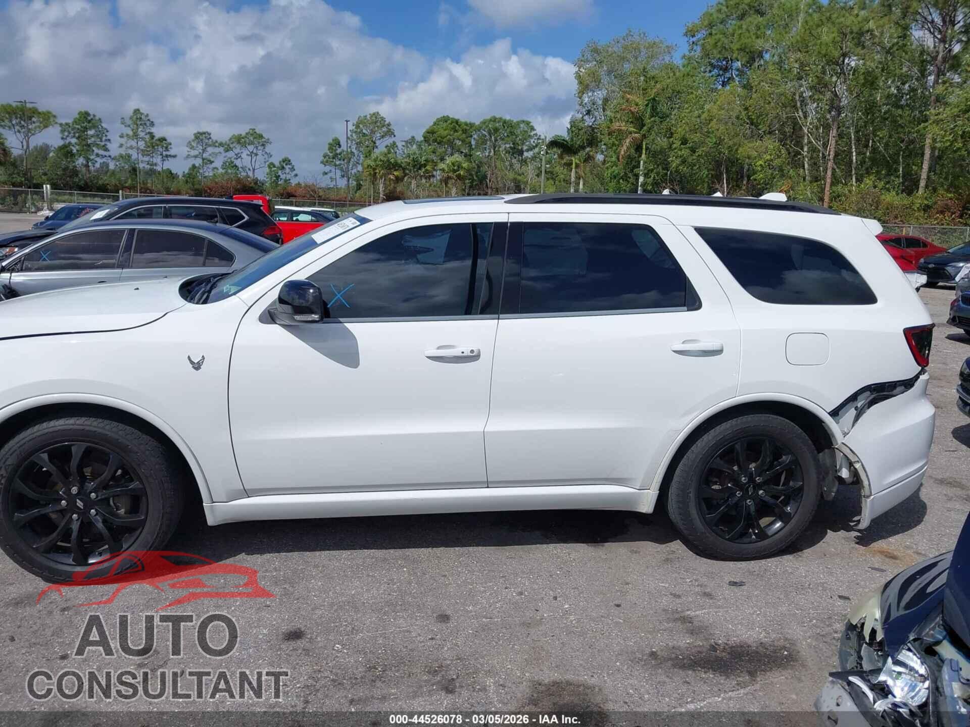 DODGE DURANGO 2019 - 1C4RDHDG1KC535311