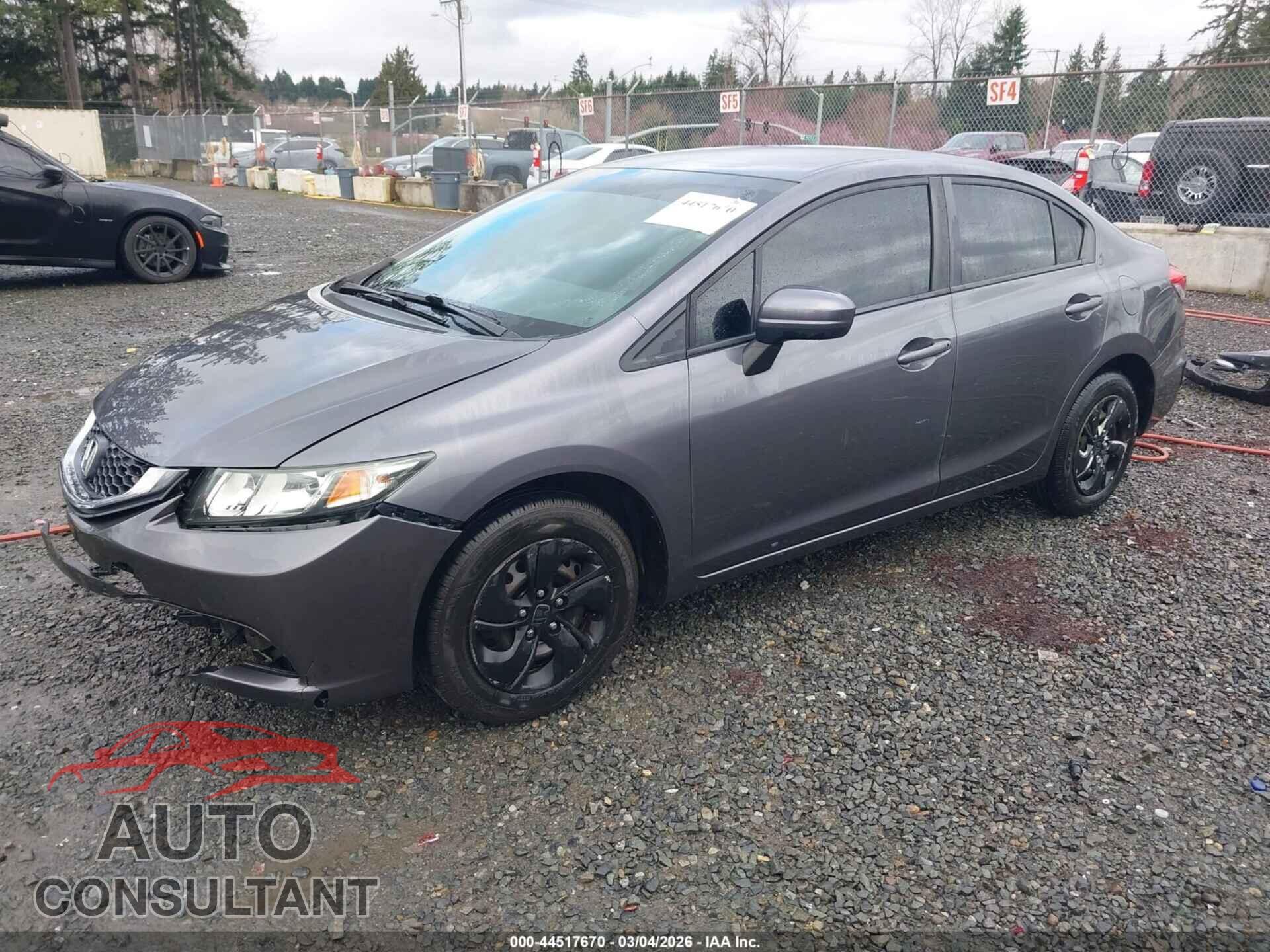 HONDA CIVIC 2014 - 19XFB2F5XEE221221