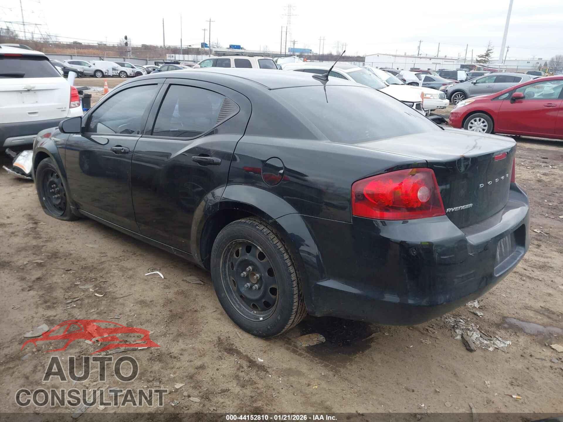 DODGE AVENGER 2013 - 1C3CDZAB3DN618013