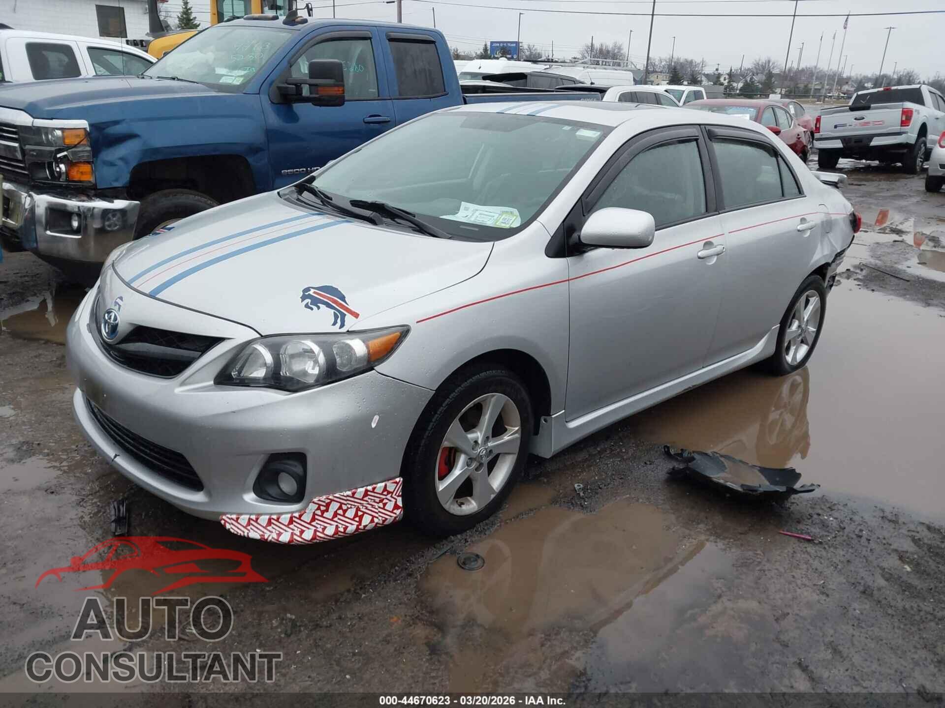 TOYOTA COROLLA 2012 - 2T1BU4EE6CC865445