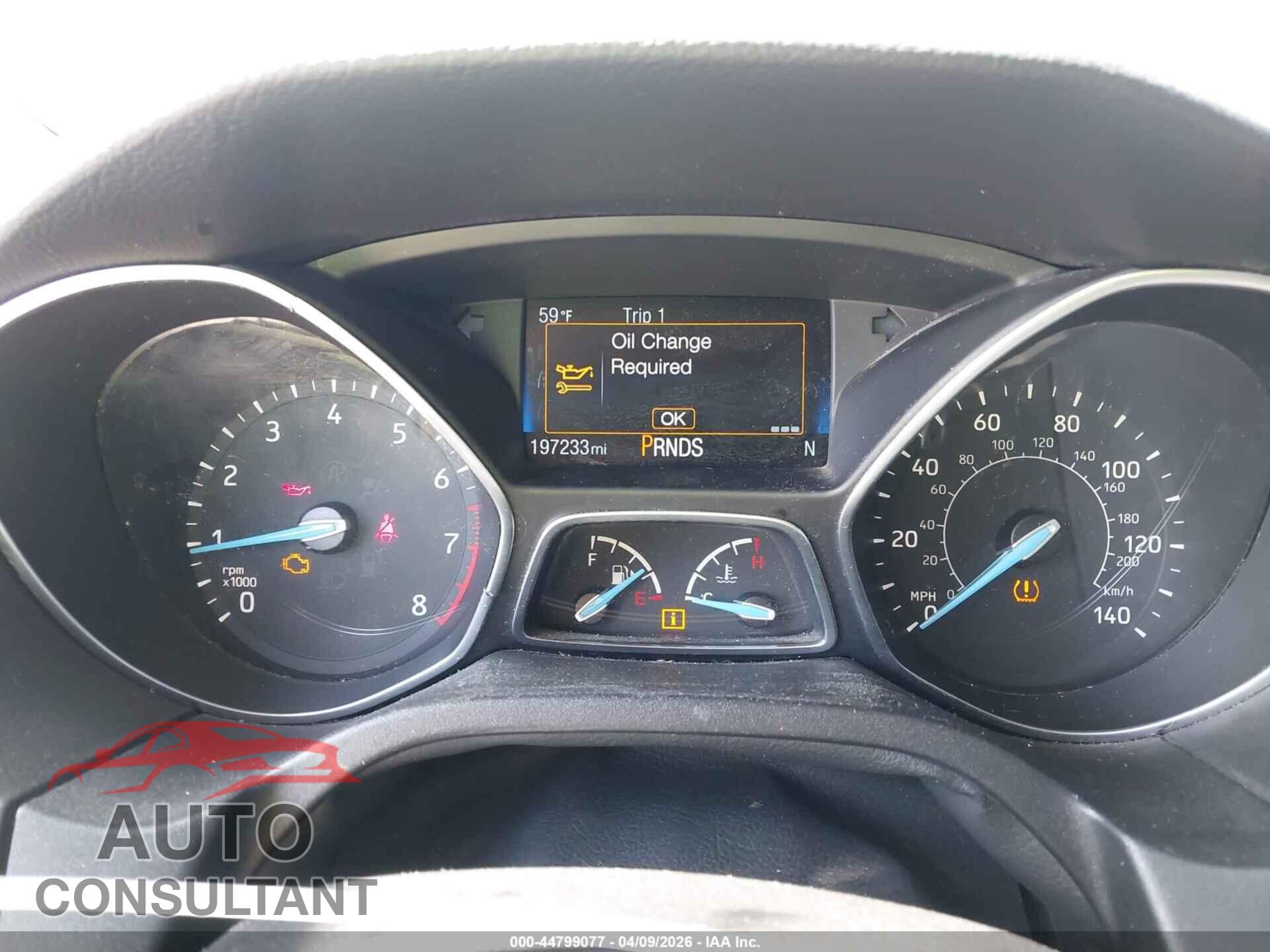 FORD FOCUS 2017 - 1FADP3H29HL248333