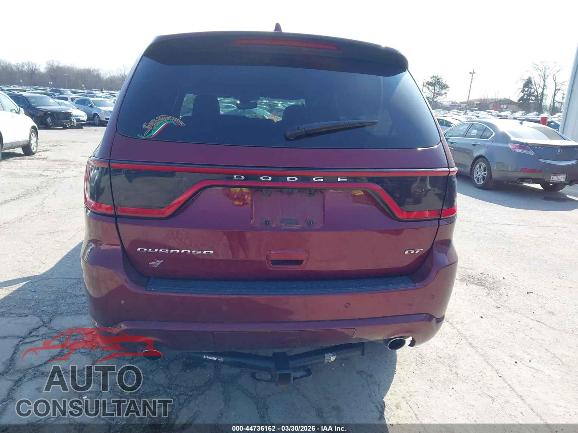 DODGE DURANGO 2021 - 1C4RDJDGXMC752673
