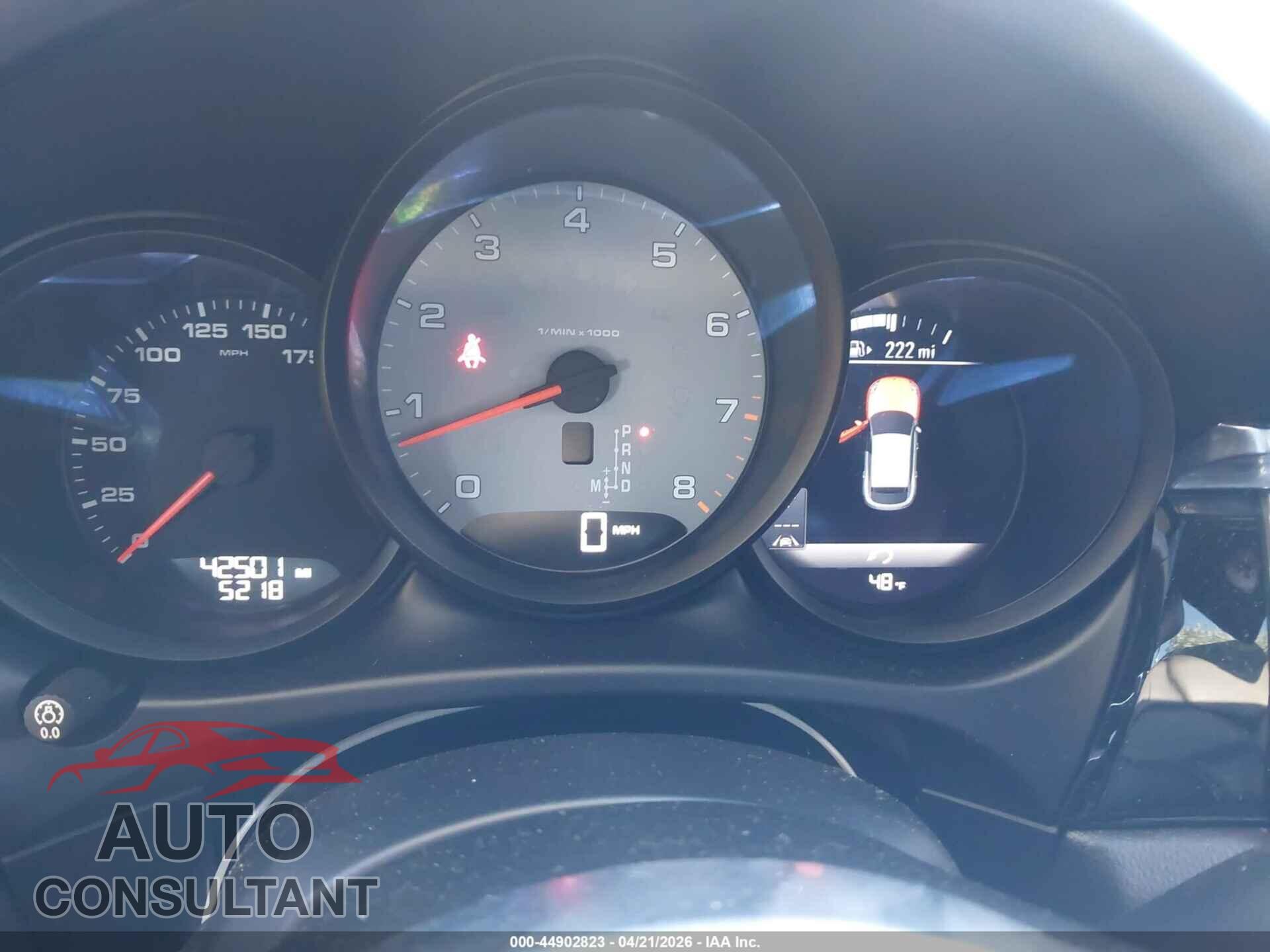 PORSCHE MACAN 2018 - WP1AB2A57JLB31011