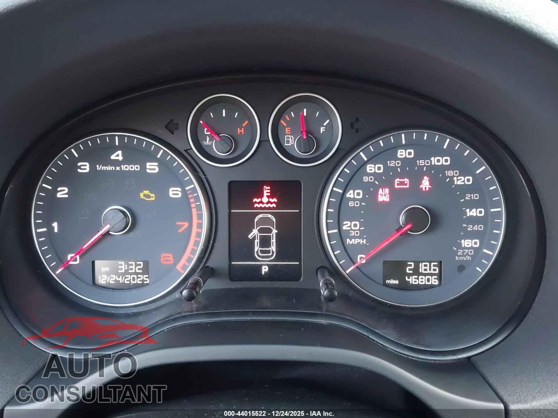 AUDI A3 2012 - WAUBEAFM7CA059245