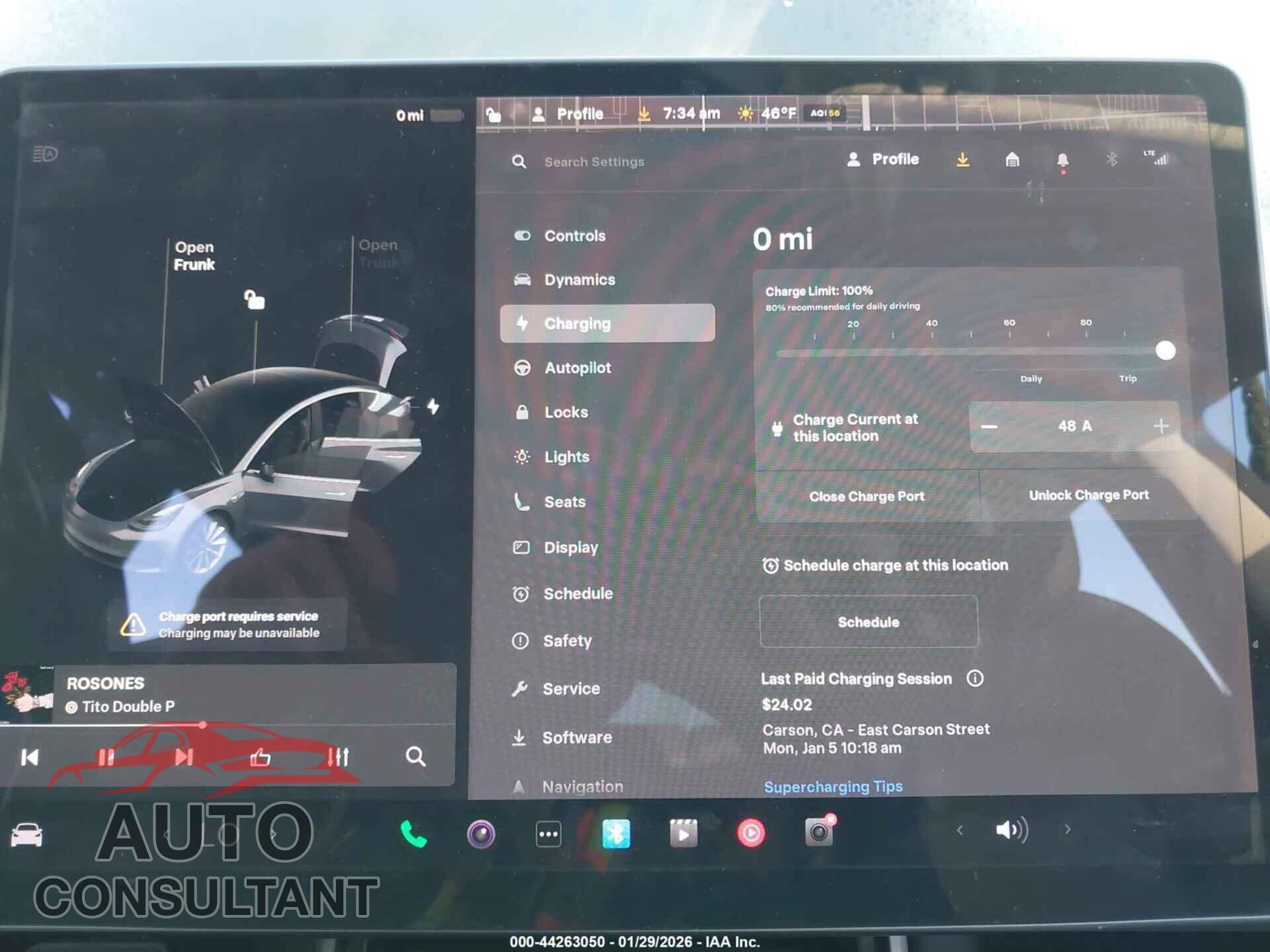TESLA MODEL 3 2018 - 5YJ3E1EB9JF132448