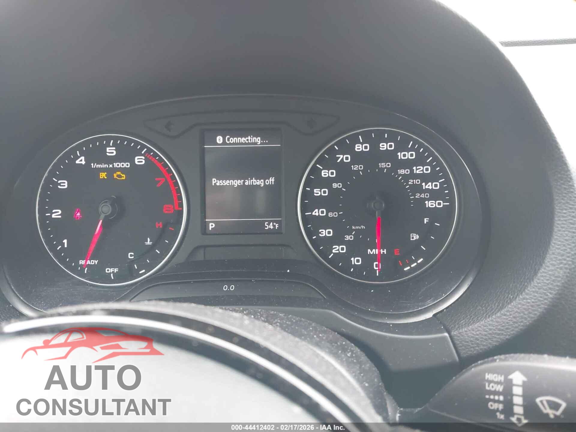 AUDI A3 2016 - WAUA7GFF6G1024924